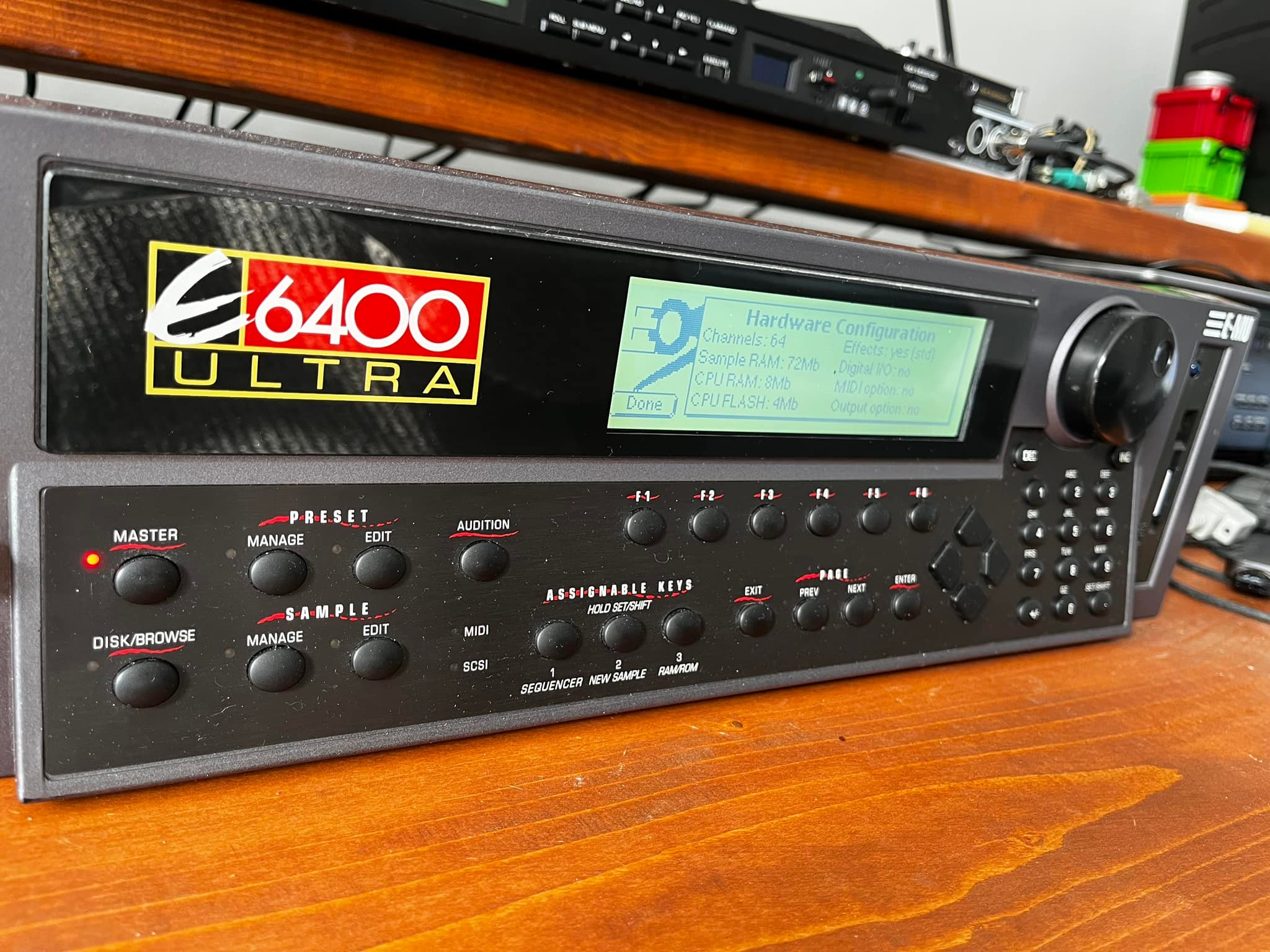 What is an E-mu E6400 Ultra worth in the UK?
