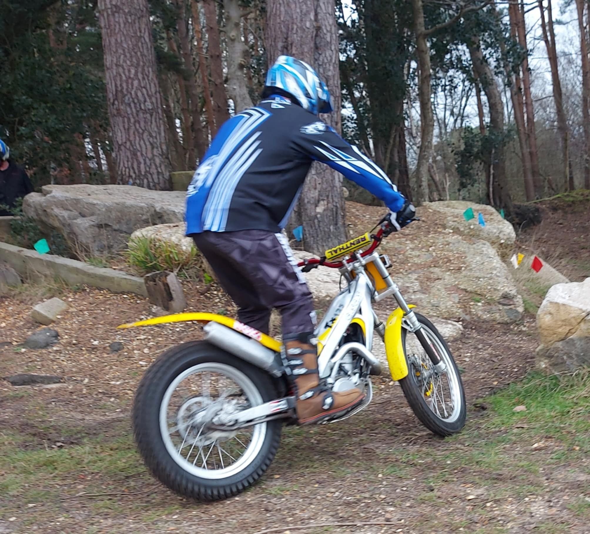 Which cheap bike and rider tackles our classic trials challenge