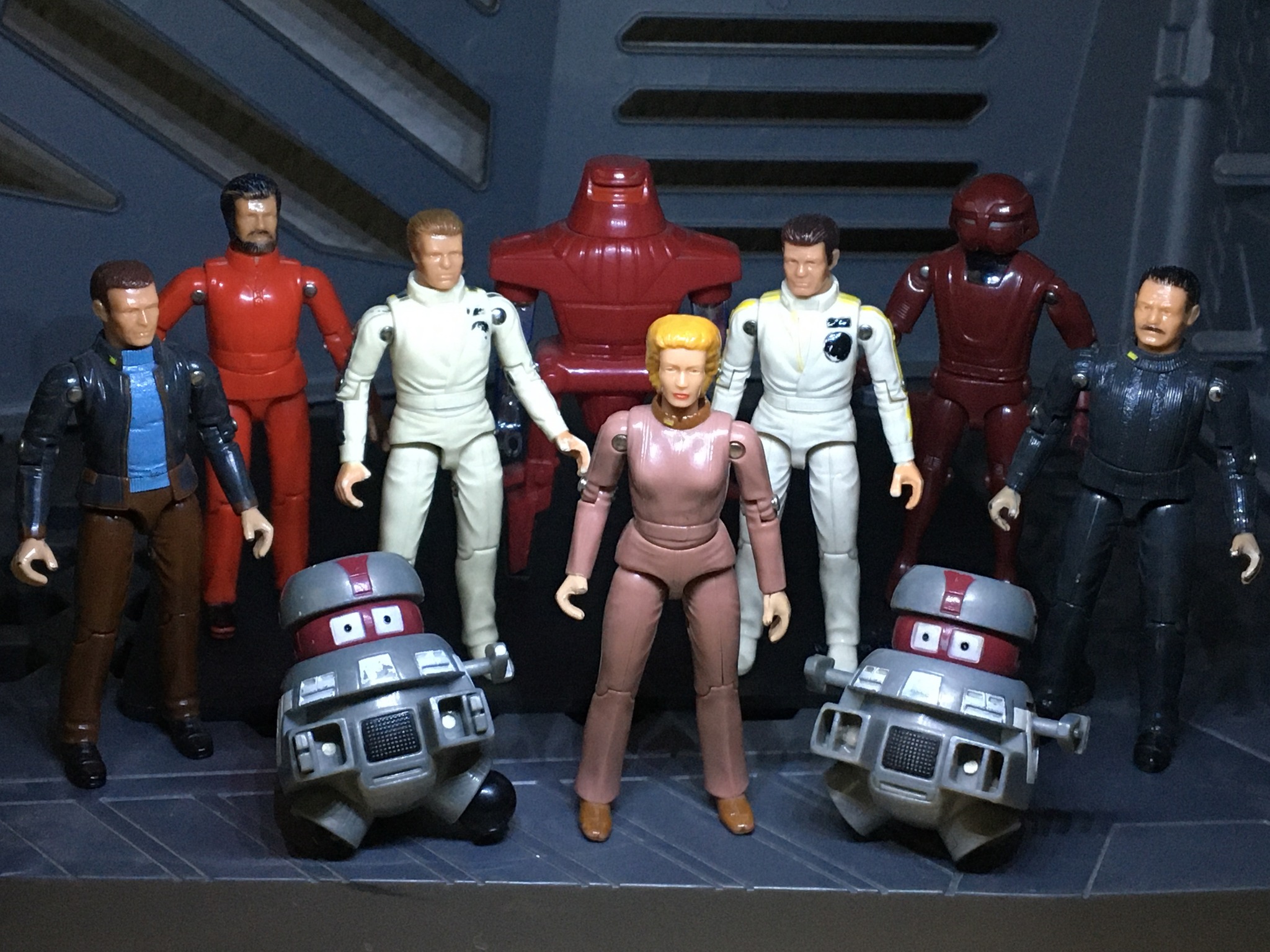 Mego Corp. The Black Hole dolls and action figures.