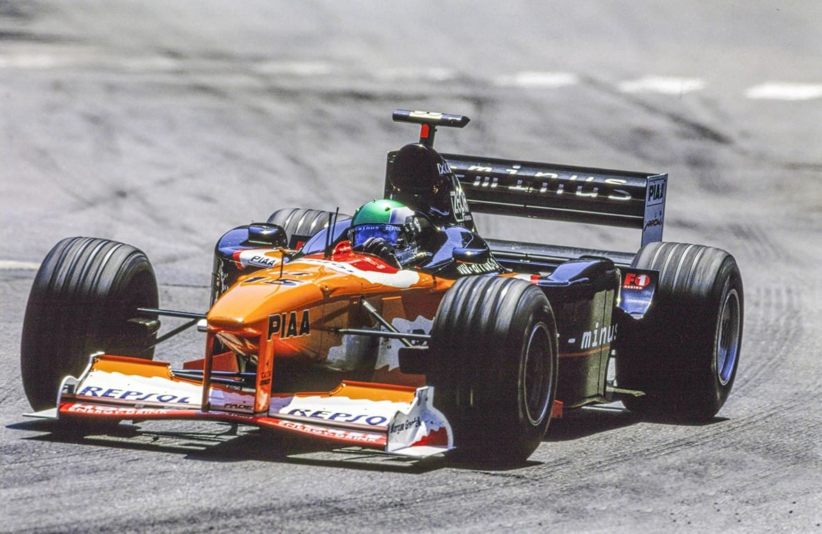 Toranosuke Takagi at 1999 Austria GP in Arrows A20