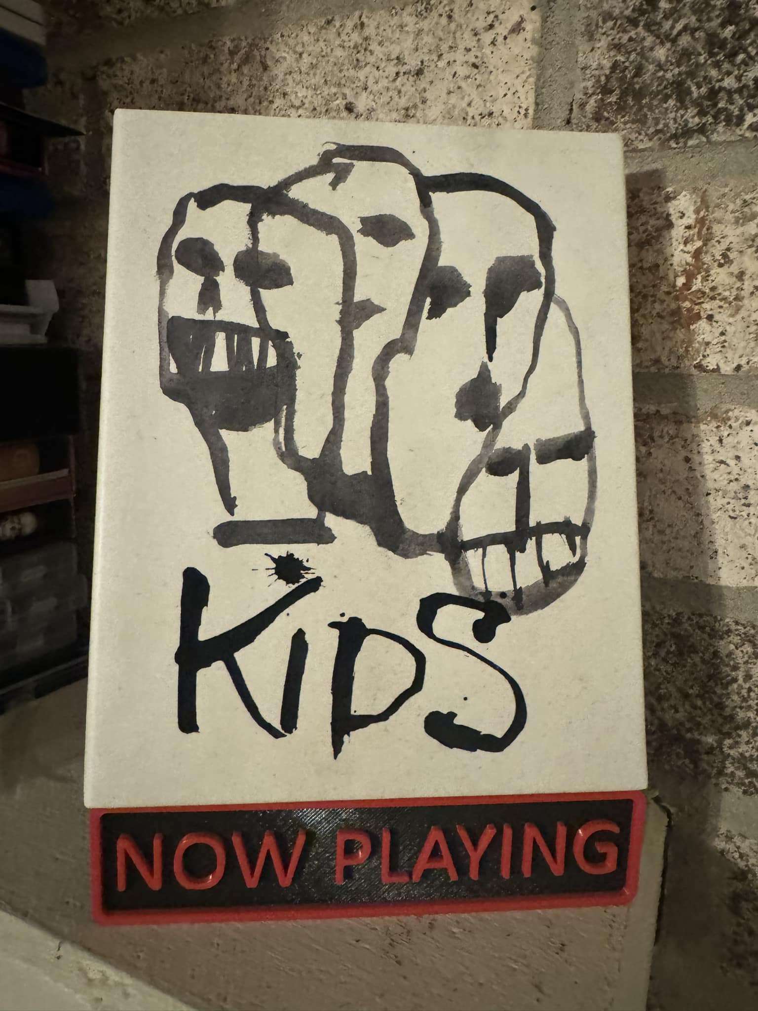 Official Japanese poster for Larry Clark's KIDS (1995).