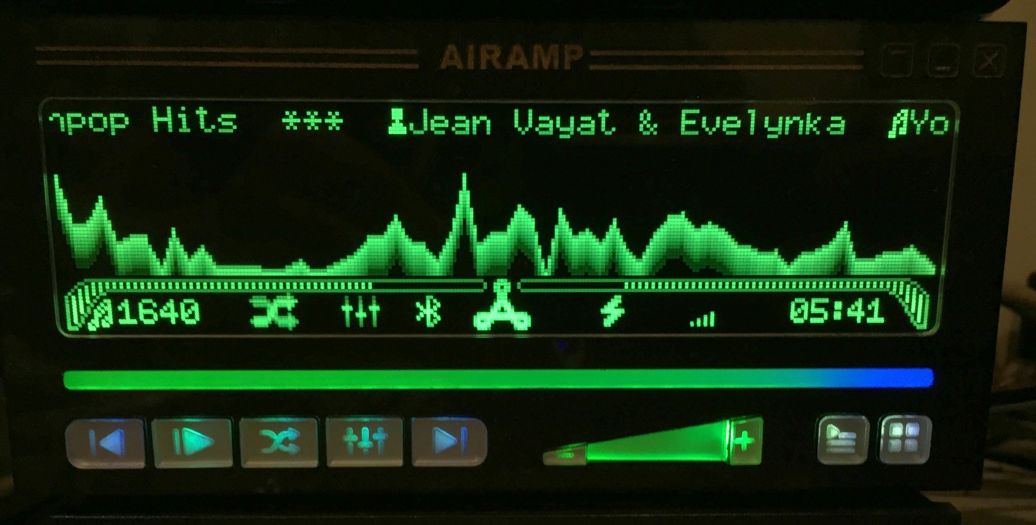 Improved spectrum analyzer for DIY media player
