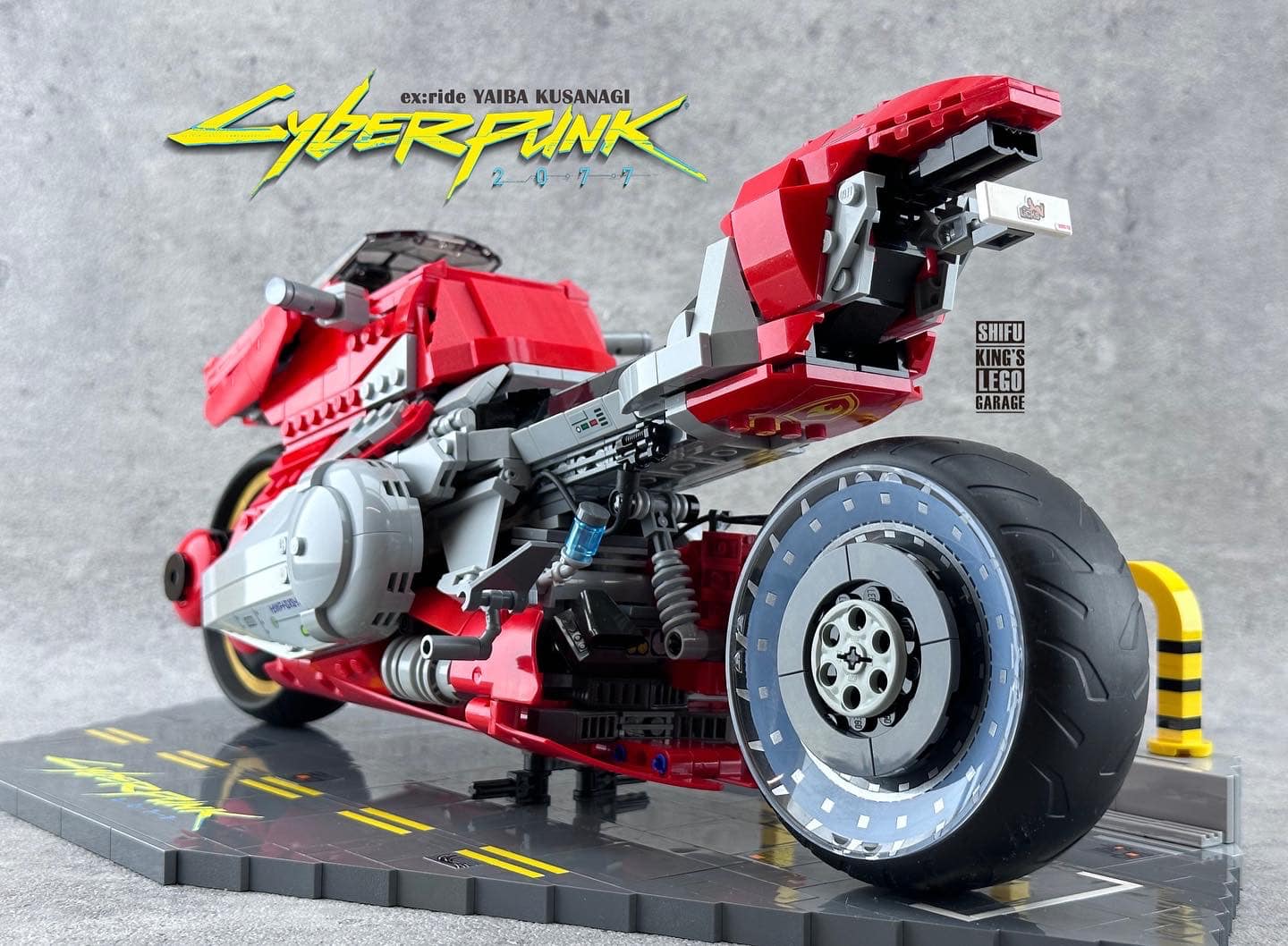 Cyberpunk 2077 ex:ride YAIBA KUSANAGI Moc by: Shifu King