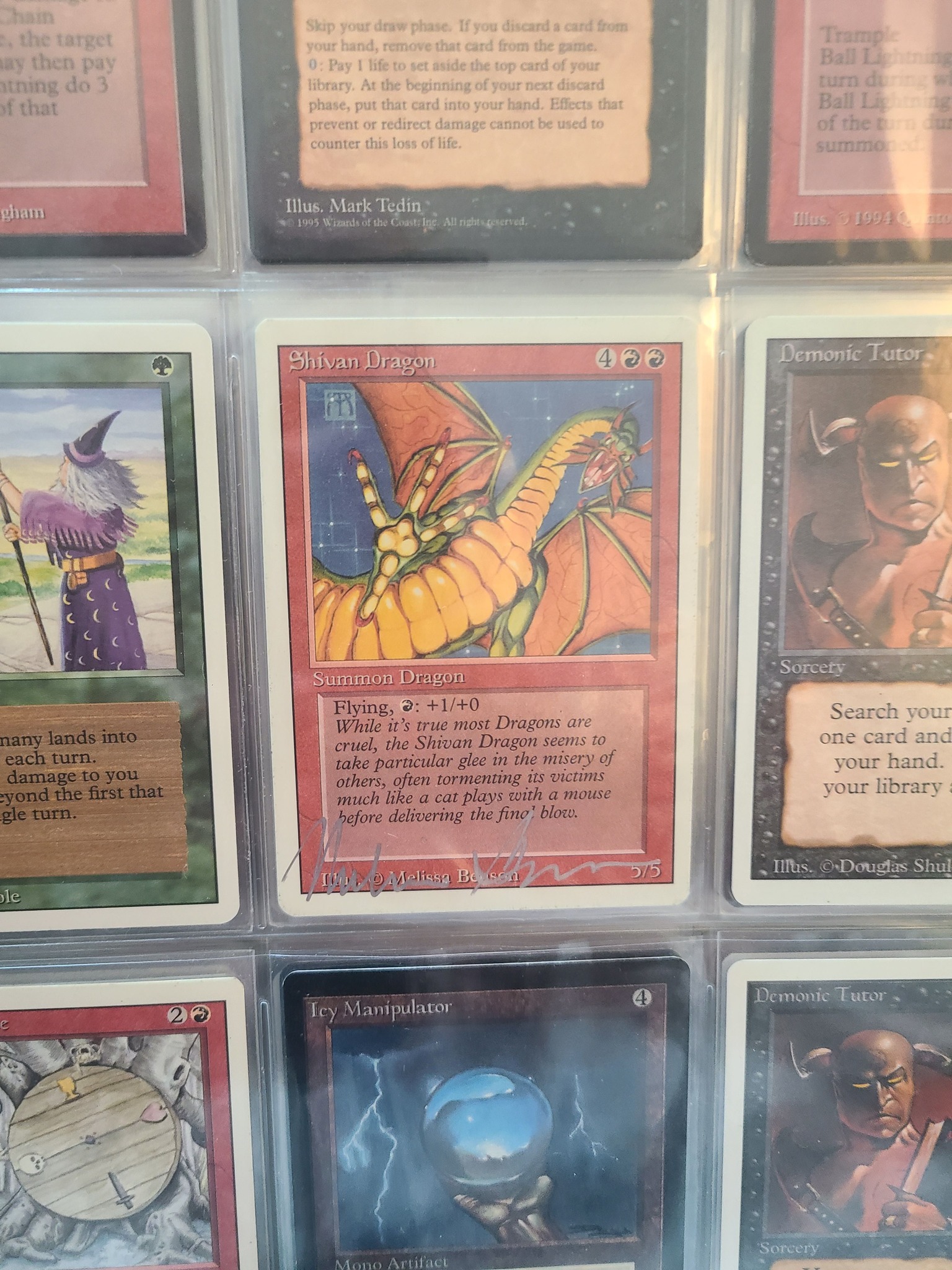 What numbers of Shivan Dragon Secret Lair 1-295 MTG Philly have 