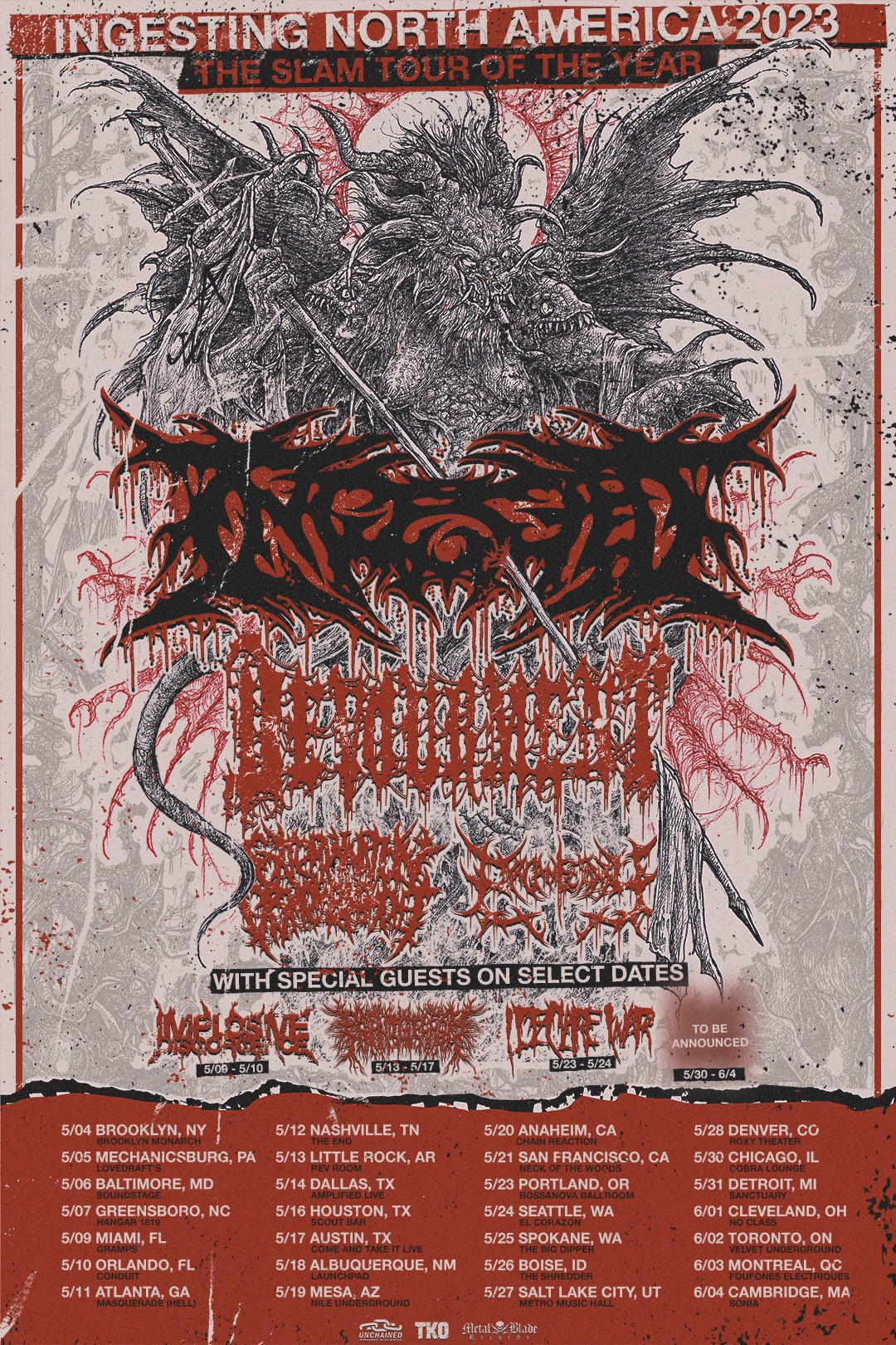 Metal Blade Records - The 'INGESTING NORTH AMERICA