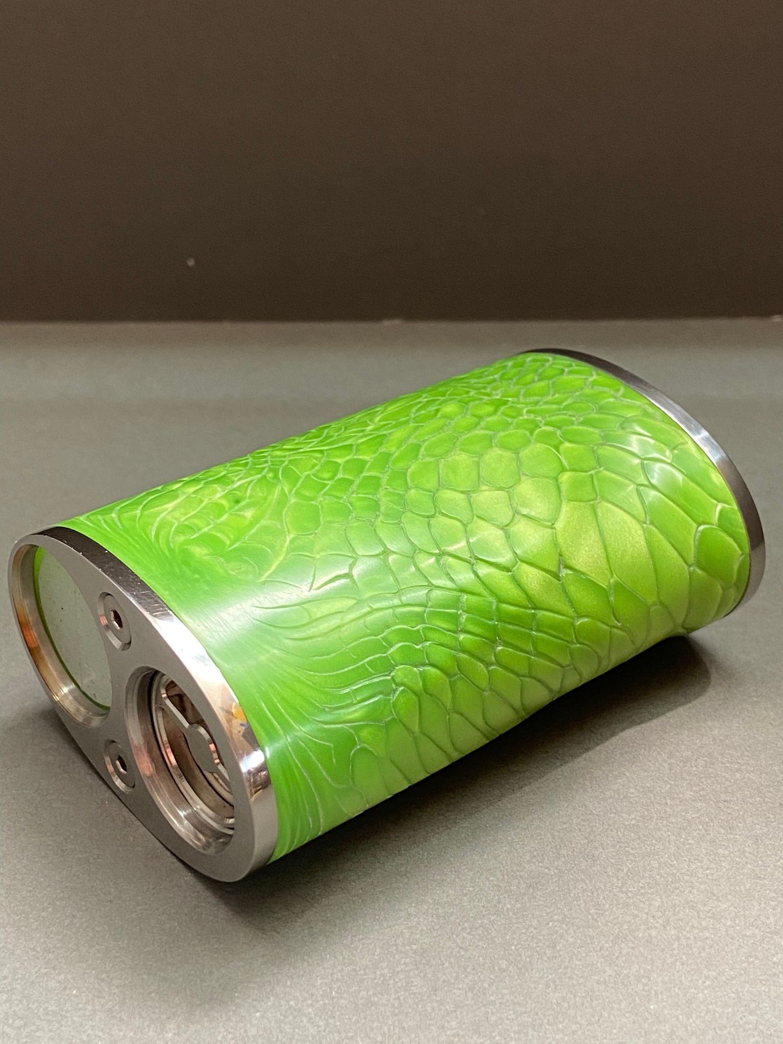 otto carter vape mod homemade custom with Acid engraving Long Lasting Vape UK Select Flavor ::Crystal Clear Voopoo Argus E40 Cartridge