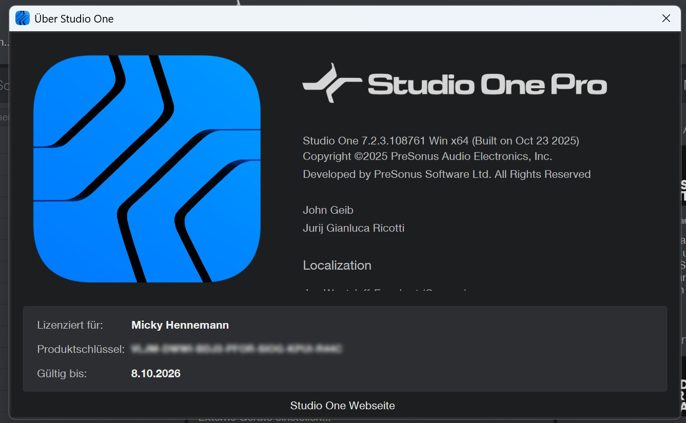 Studio One Pro Users | It is my version, why I can't update to Fender ...