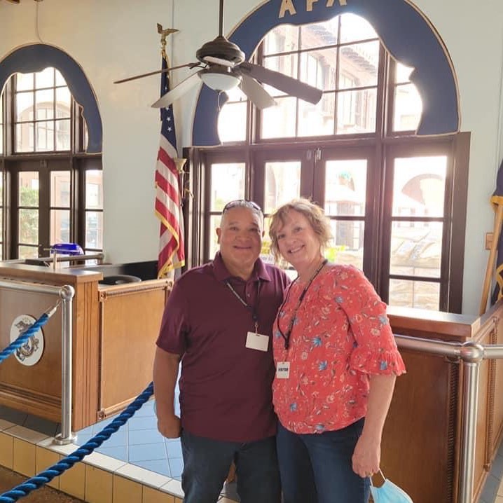 Admiral - Curtis Arbuthnot '74S and his wife, Deborah stopped by campus ...