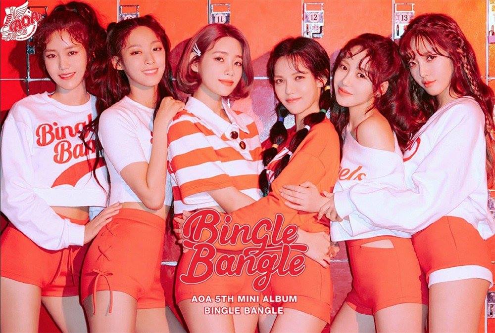 AOA 5TH MINI ALBUM 'BINGLE BANGLE' CONCEPT PHOTO OPEN - READY Ver