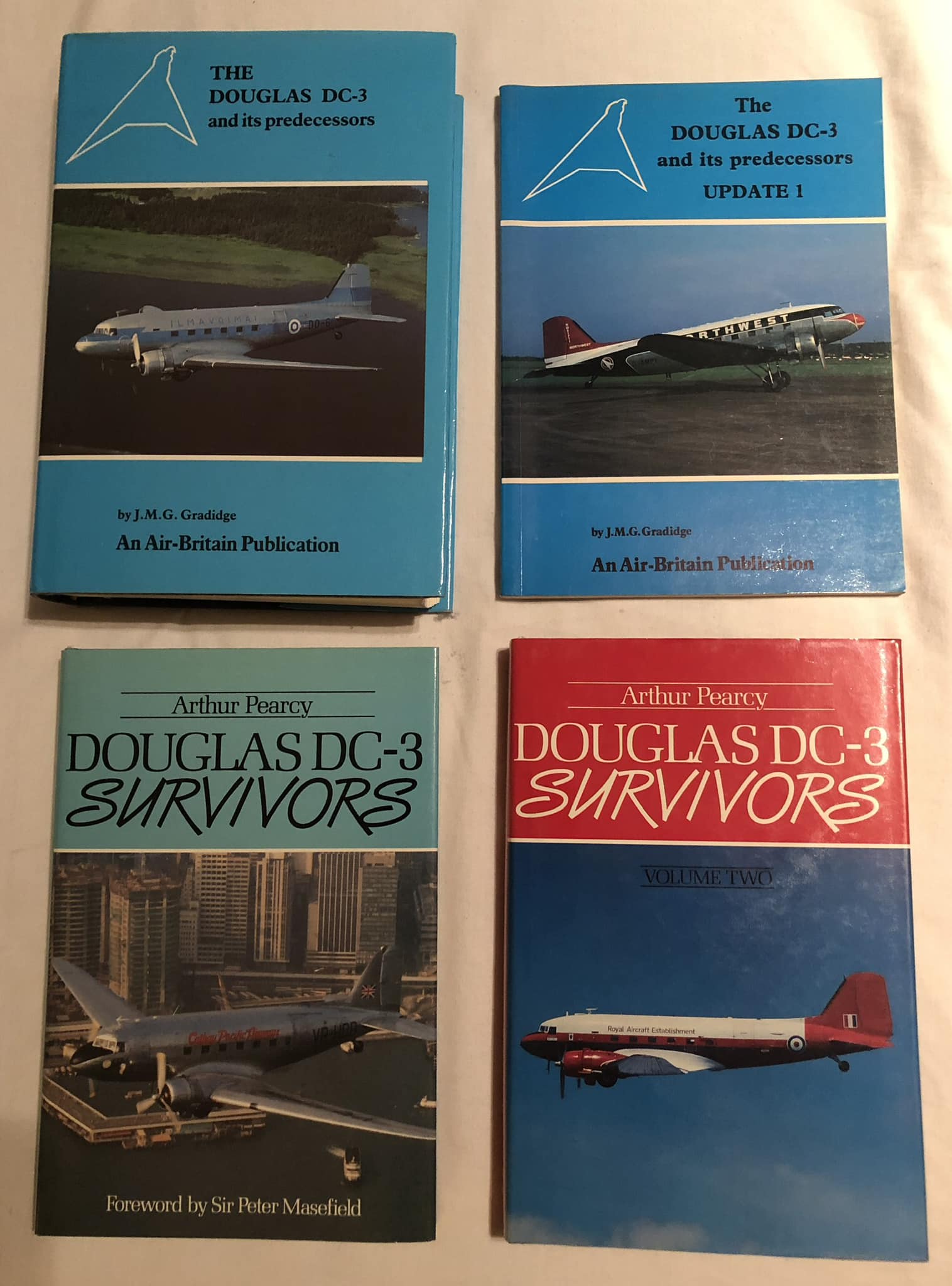 Notable books in my DC-3 aviation collection