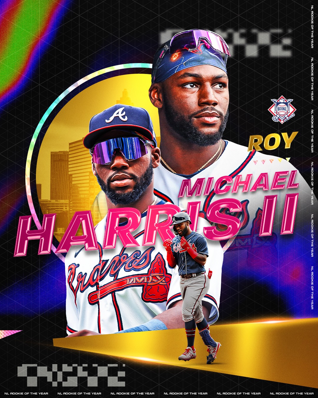 Michael Harris II named 2022 National League Rookie of the Year