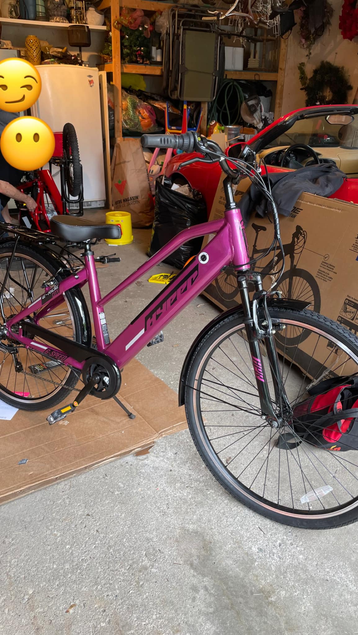 hyper bicycles e-ride electric pedal assist commuter bike 14in Compact assisted riding Hyper E Ride 36 Volt