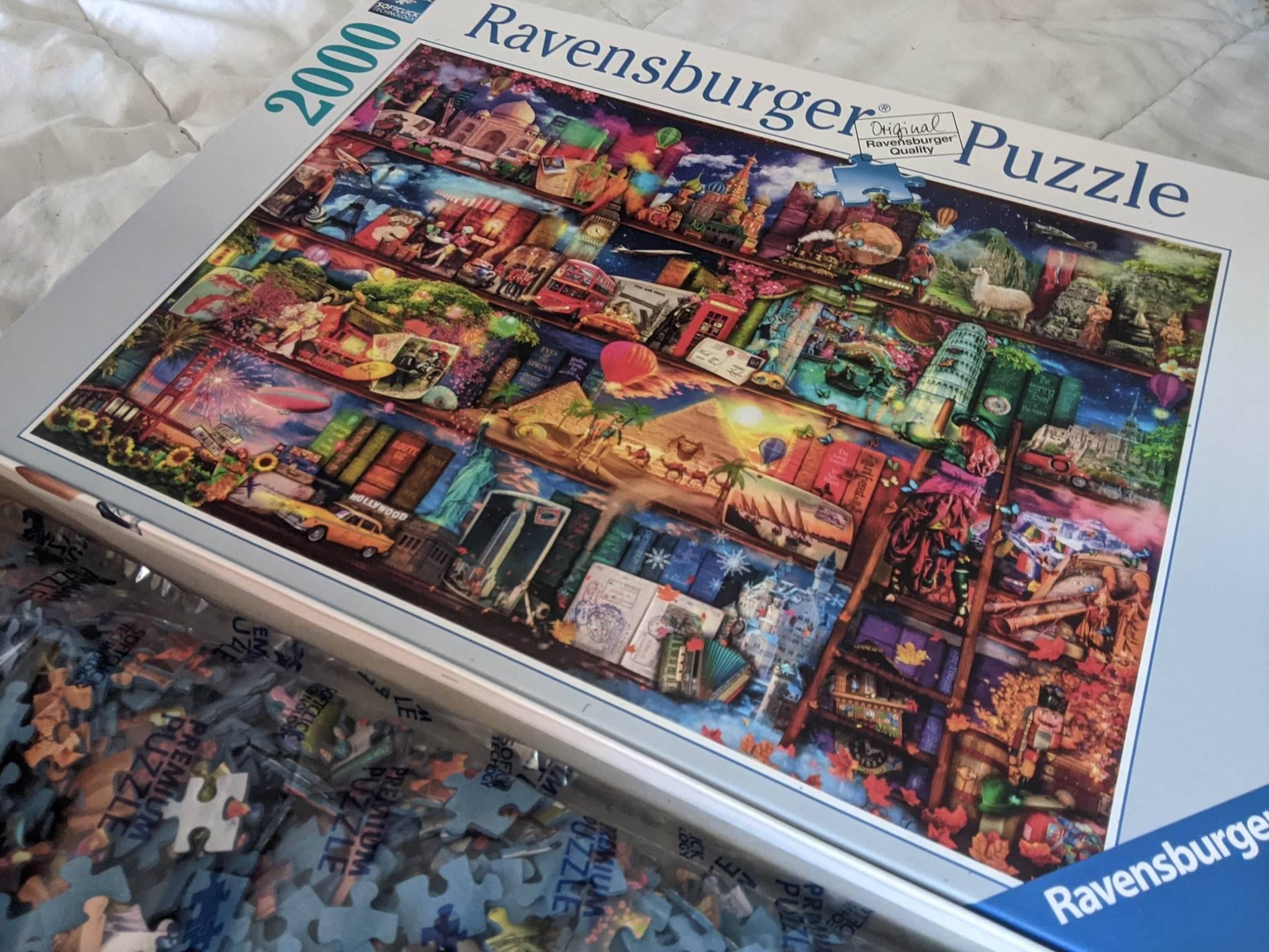 RAVENSBURGER 16685 PUZZLE DA 2000 PZ. IL MONDO DEI LIBRI