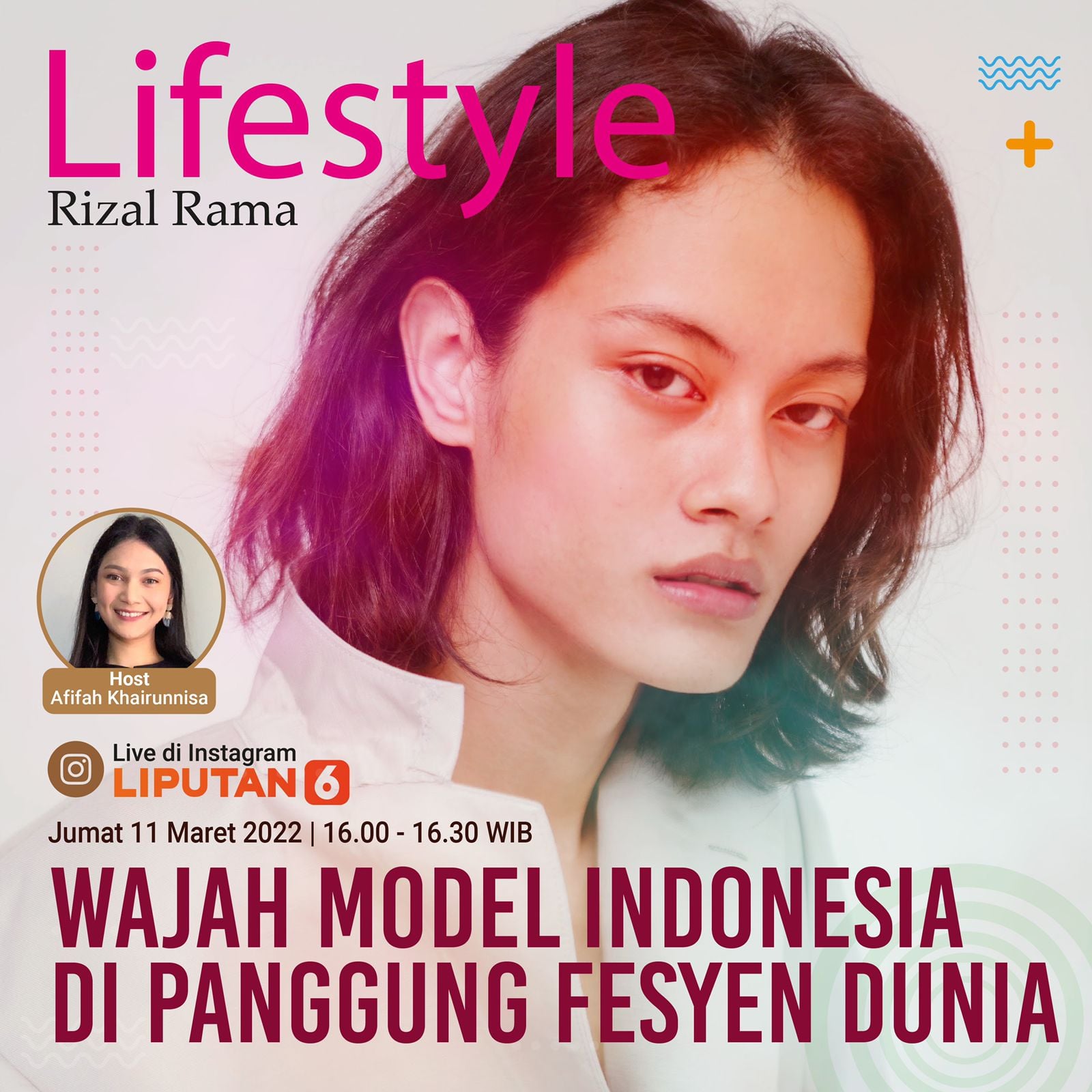 Liputan6 - Sosok Rizal Rama menjadi model koleksi ternama...