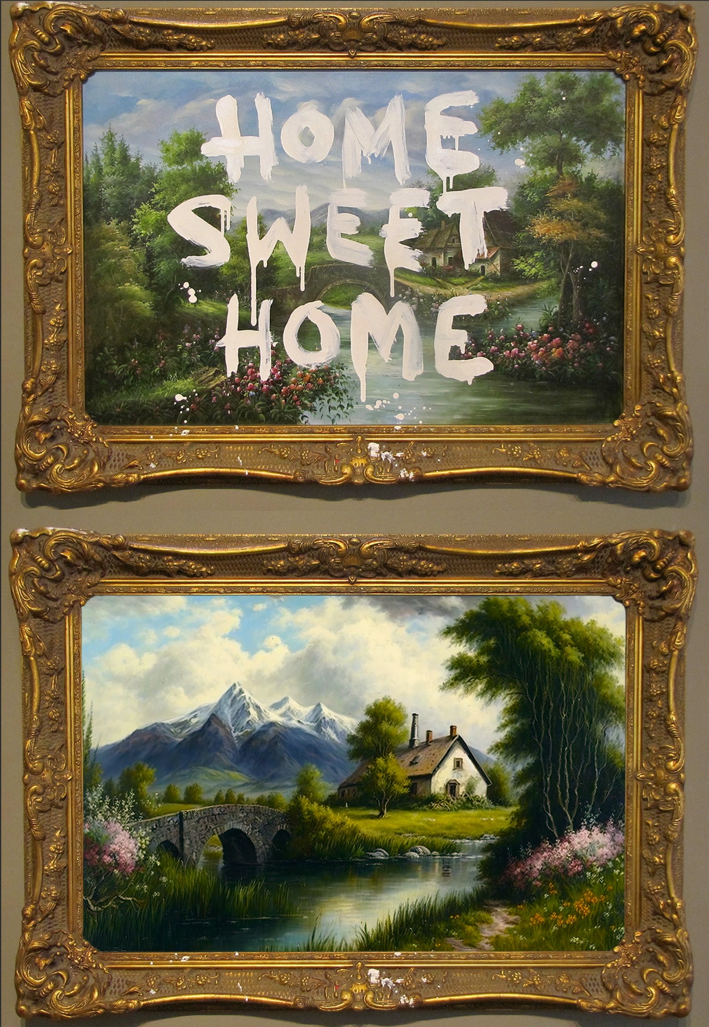 Recreating Banksy