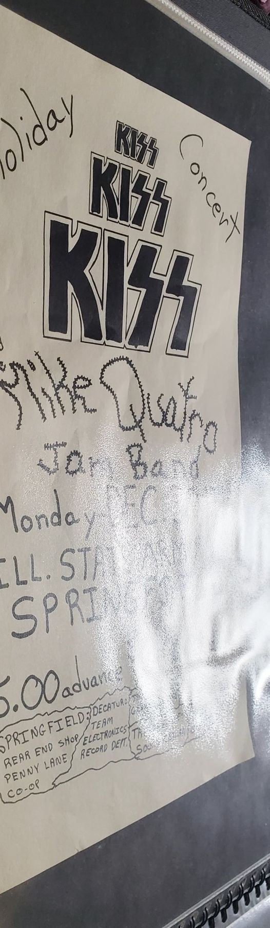 Rare 1970 jam band poster with Mike Quatro, Terry Mullen, and