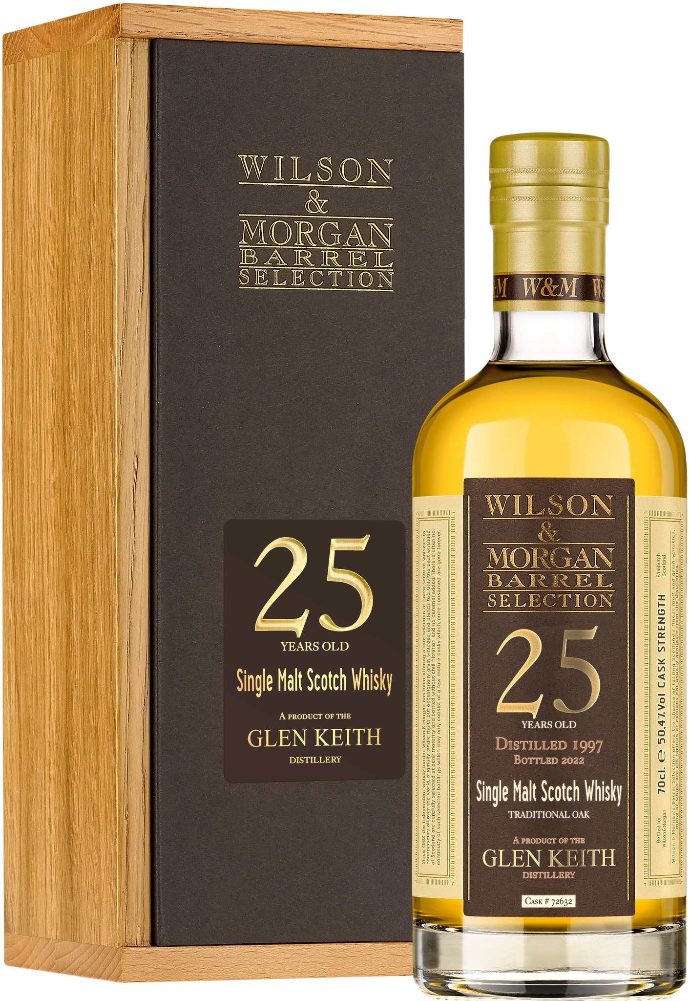 W&M453 GLEN KEITH 25yo 1997/2022 50.4% Cask#72632 