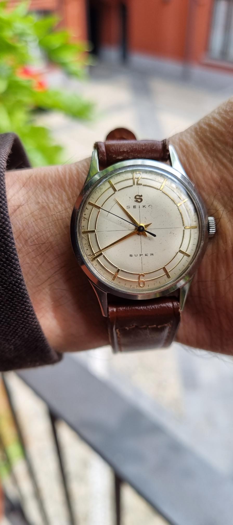 A Seiko Super from the 1950's - not just a super watch but also