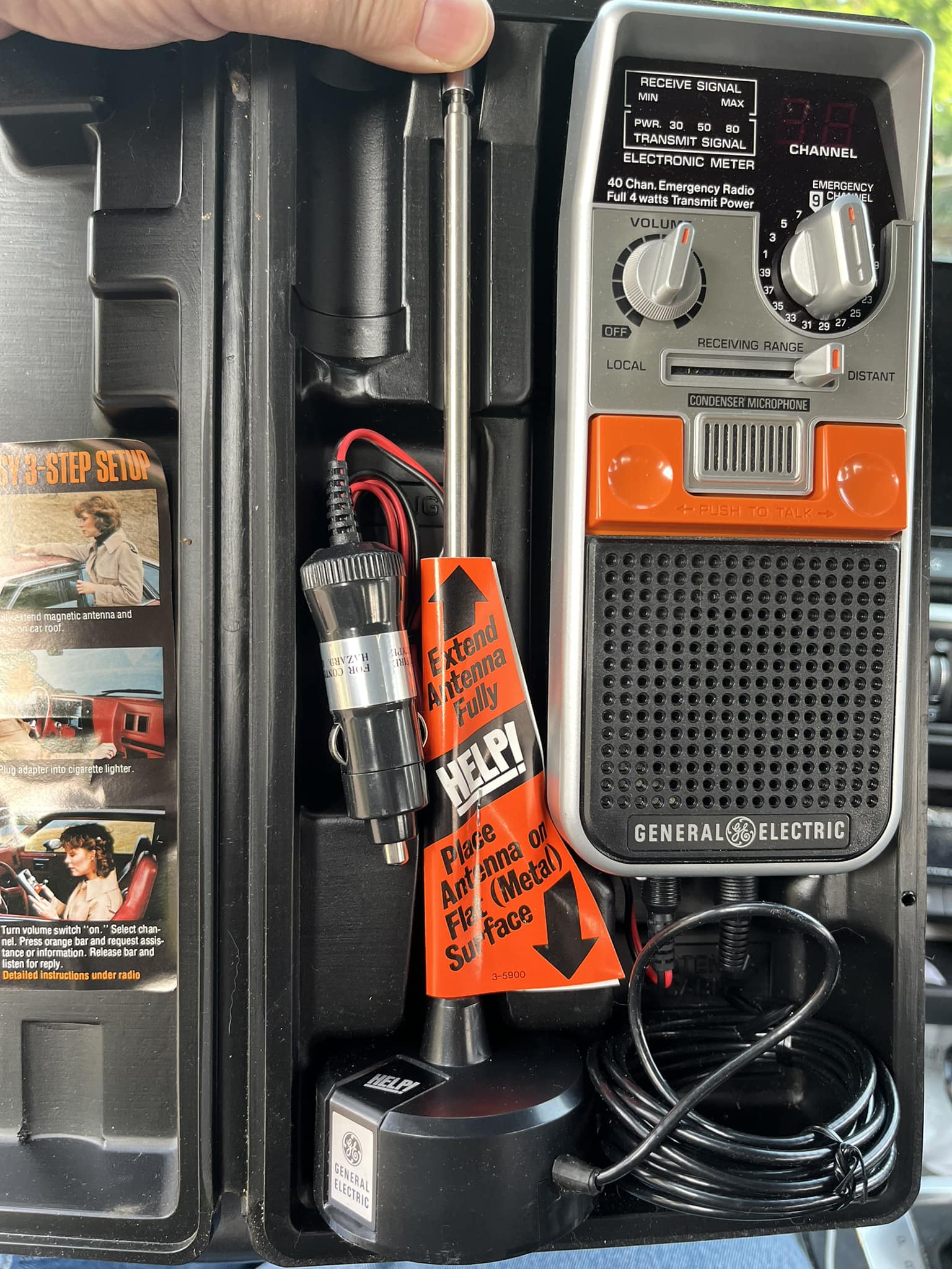 GE 3-5900 portable CB radio value