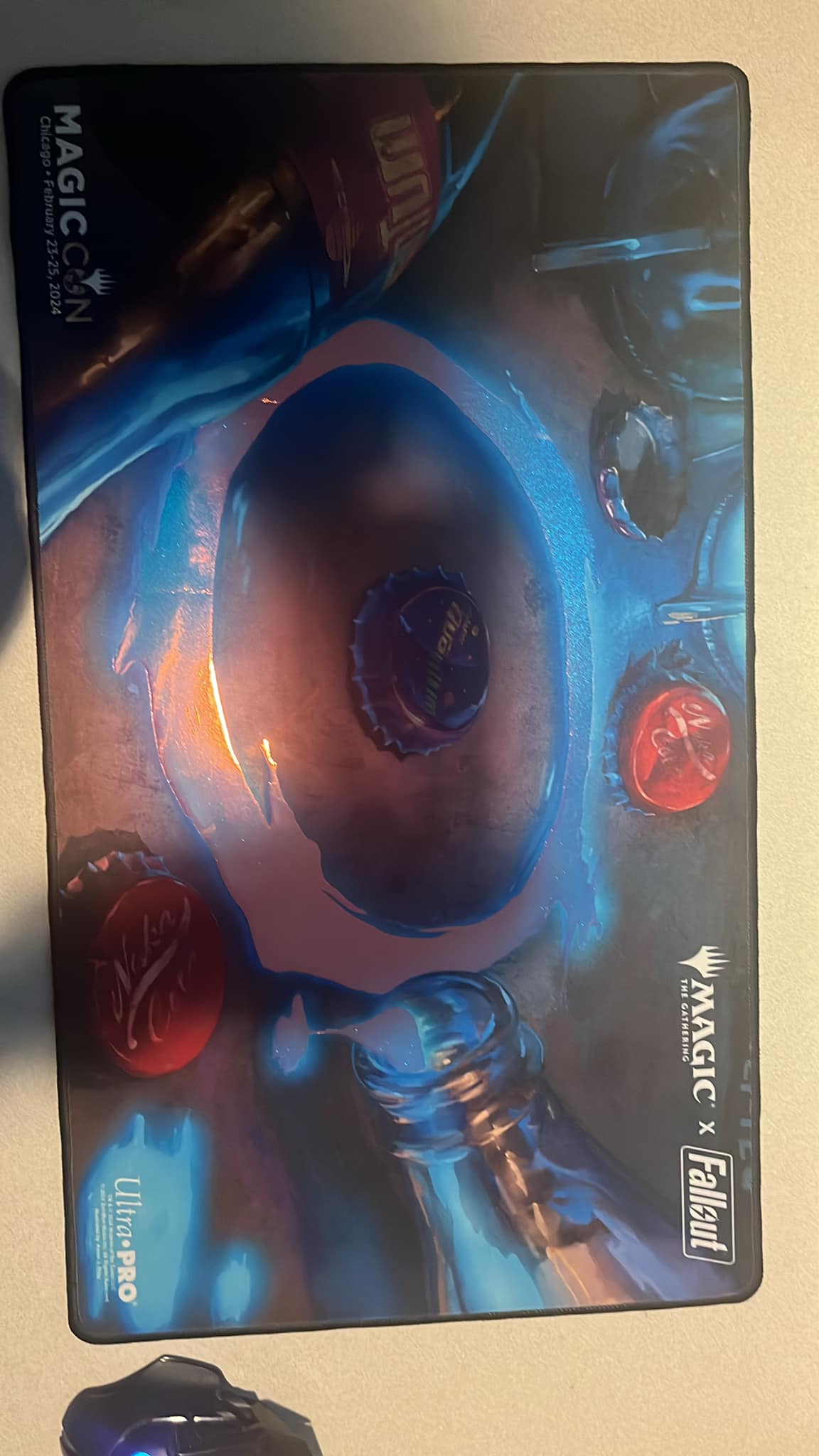 Limited edition Magic: The Gathering playmats for MagicCon Chicago