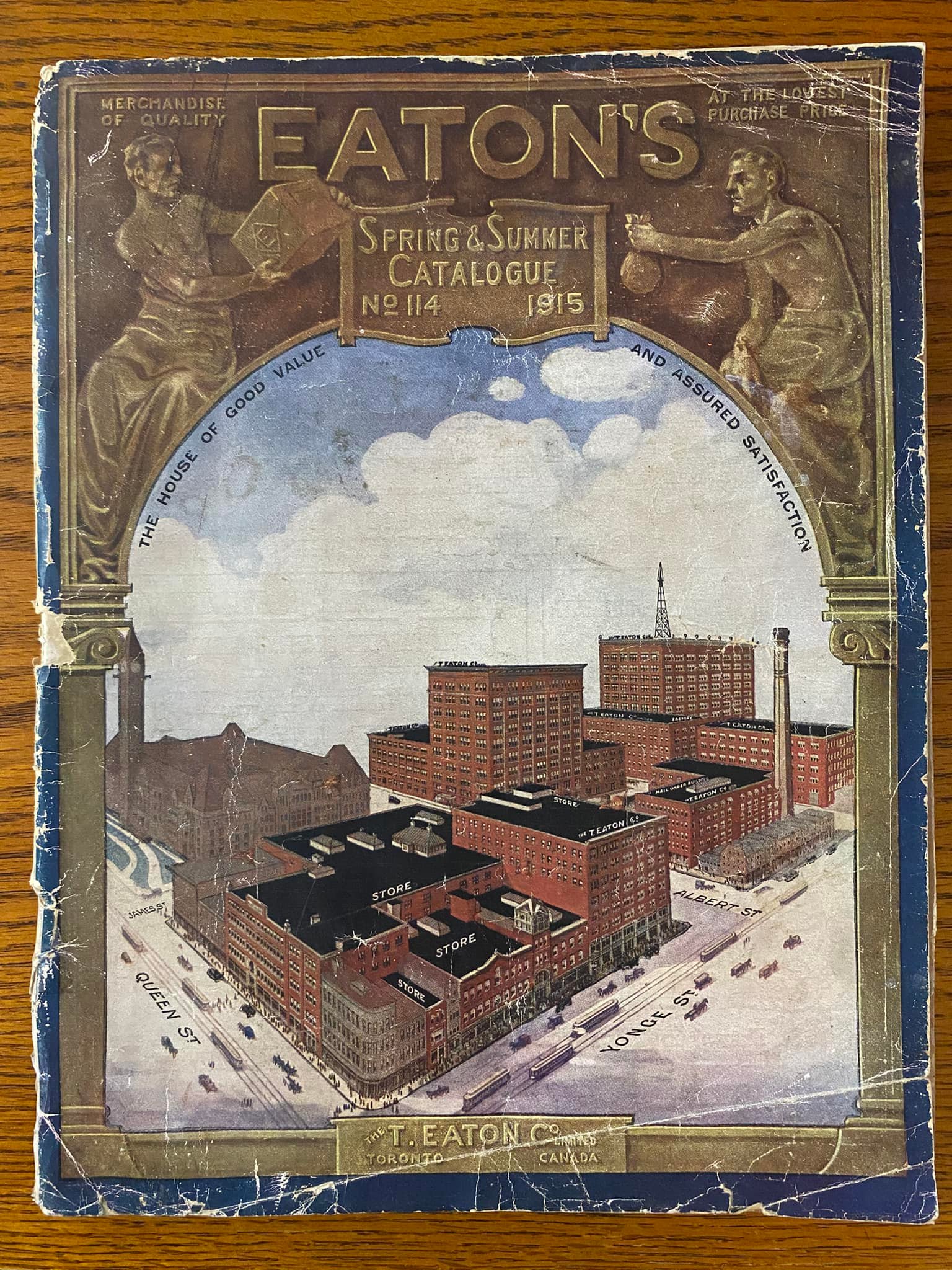 Eaton's 1915 spring and summer catalogue