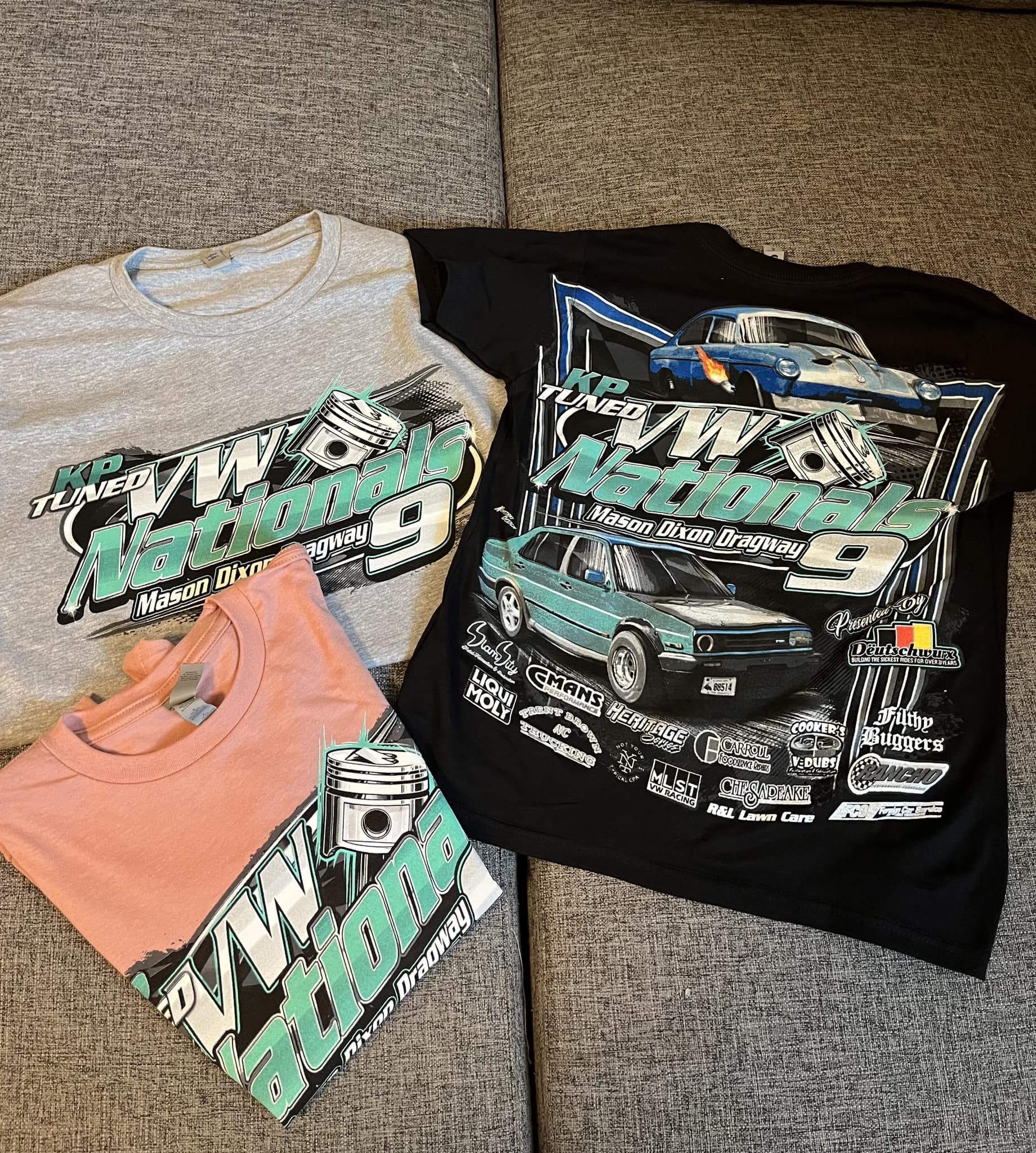 NHRA drag racing championship T-shirts available