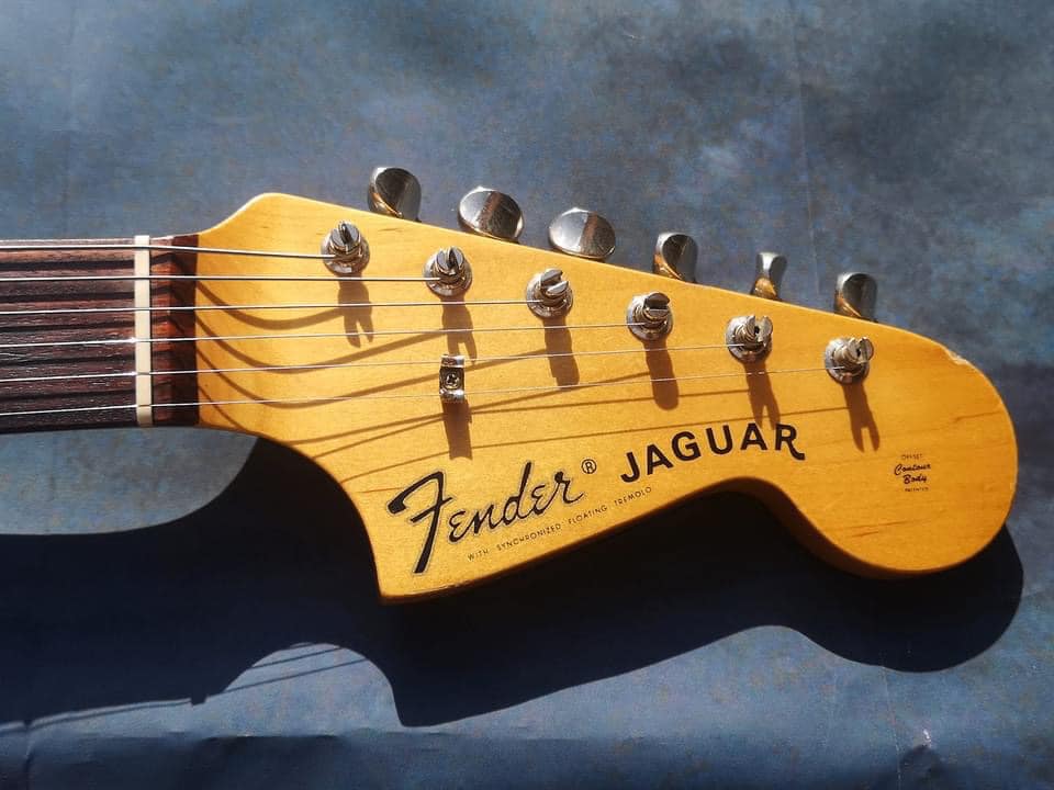 Fresh in on consignment: ca. 1995 Fender Jaguar with upgraded