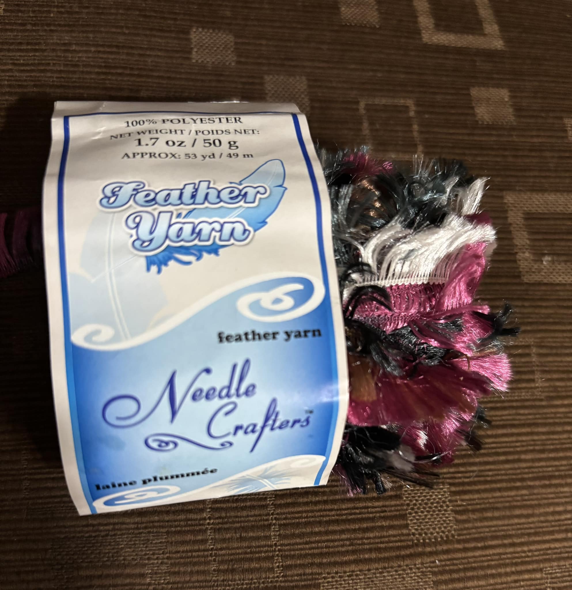 Has anyone used feather yarn in scarves?