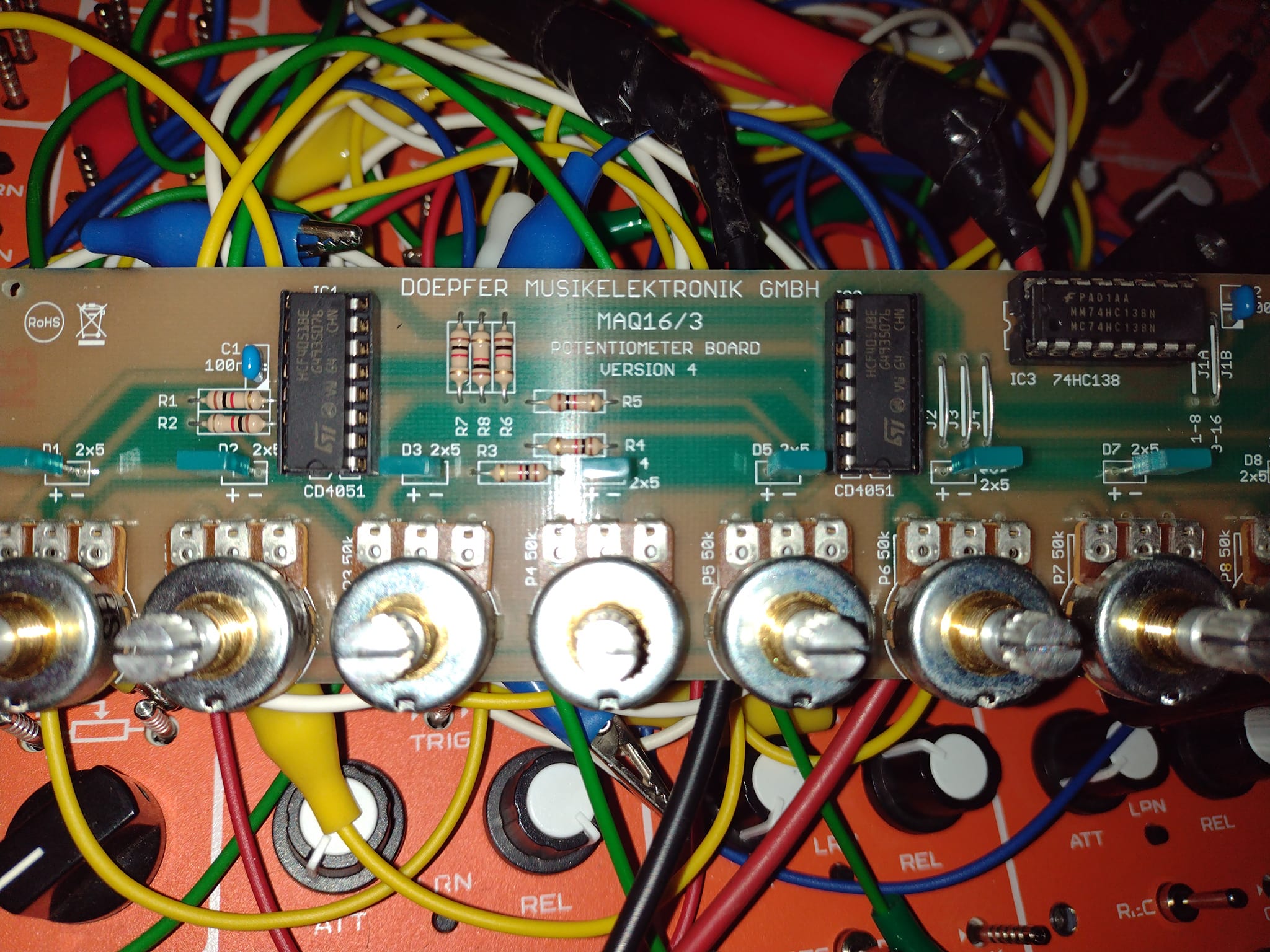 Soldered Schiebepotentiometer Breakout Board – 10 Produktbild-Vorschau 2