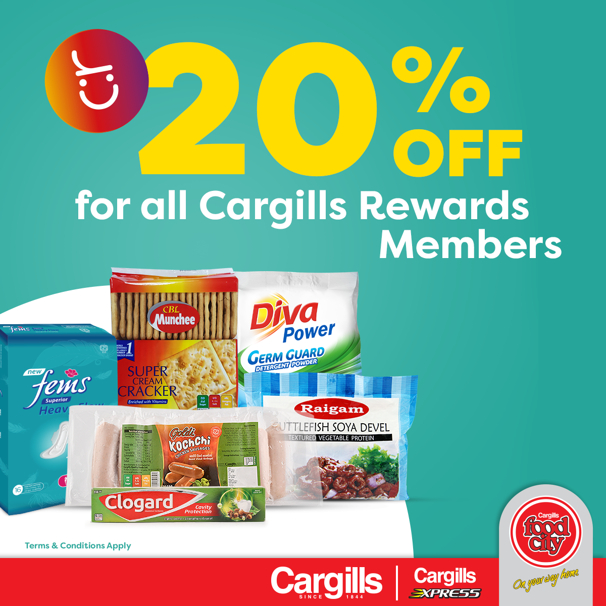 Enjoy Cargills Loyalty rewards on... - Cargills Food City | Facebook