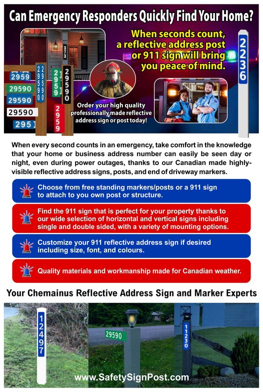 Nighttime address visibility solutions