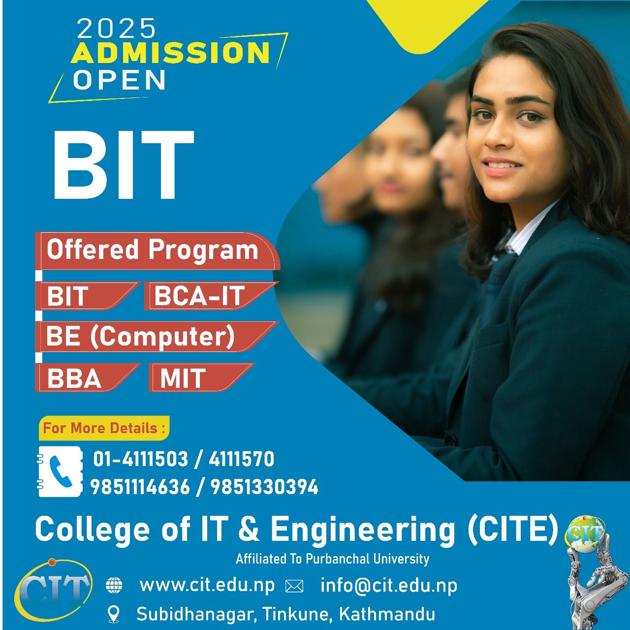 Bachelor of Information Technology (BIT) | Facebook