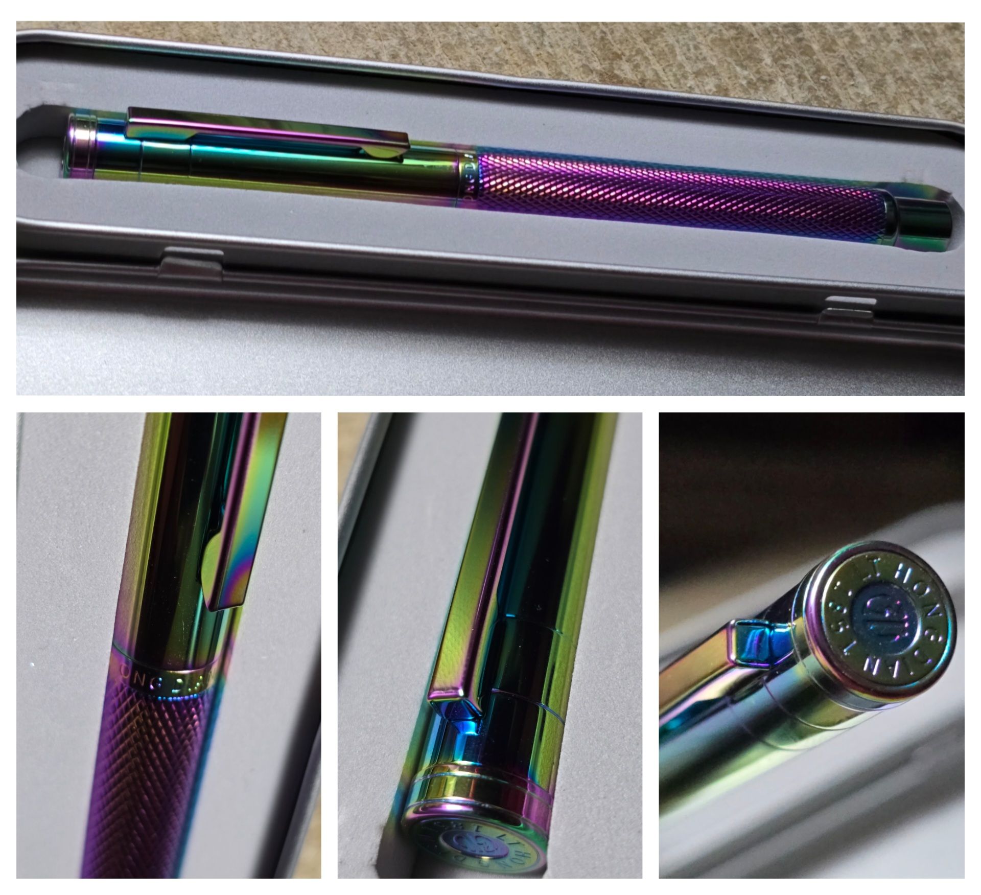 Personalized Hong-Dian Rainbow Forest Fountain Pen - Medium Nib With Free Engraving & Gift Box