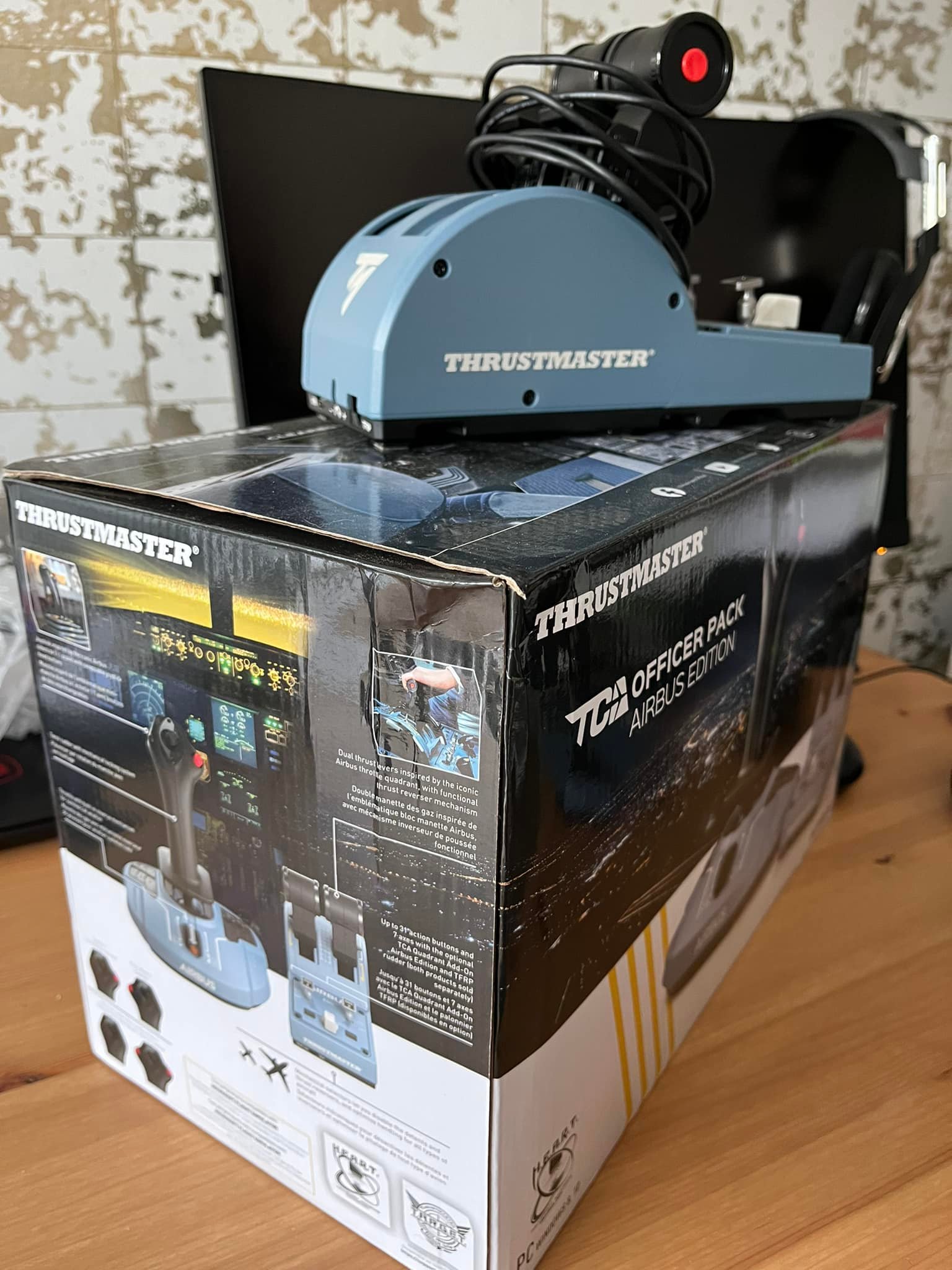 Testing Thrustmaster TCA Officer Pack Airbus Edition with T.Flight 