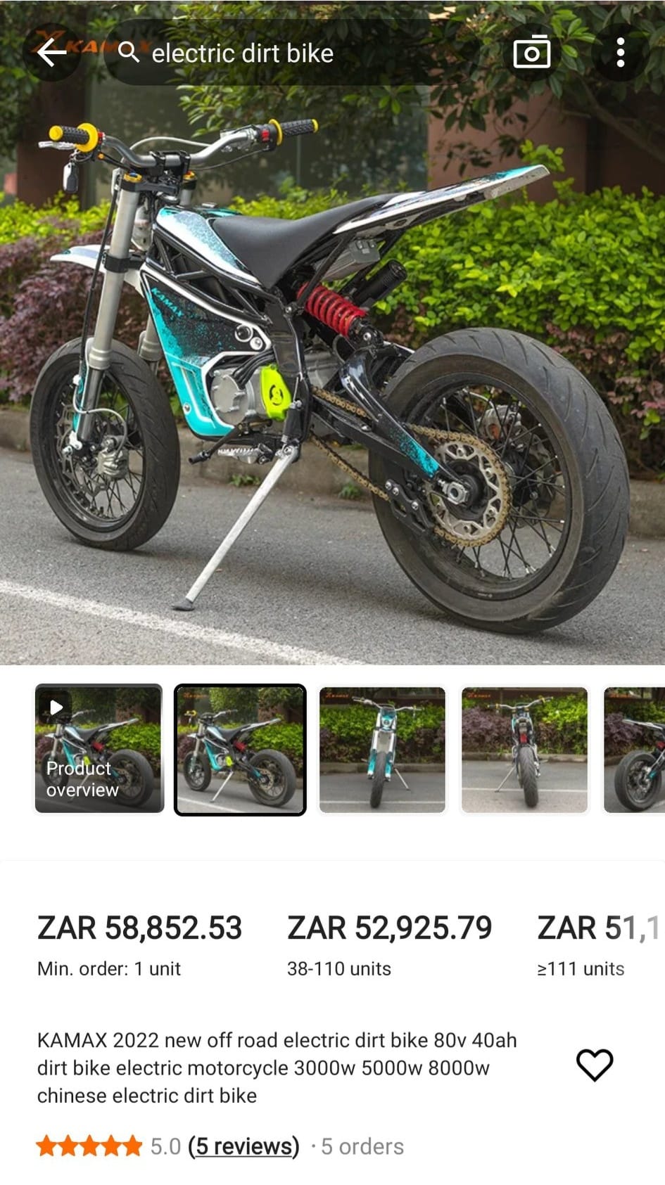 What is the quality of Kamax 2022 electric bikes?