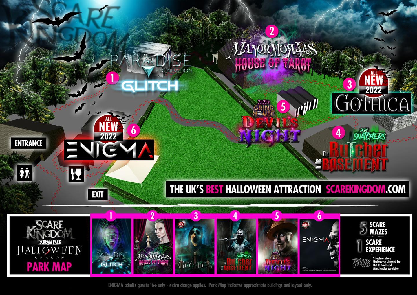 First look at our park map. 👀... - Scare Kingdom Scream Park | Facebook