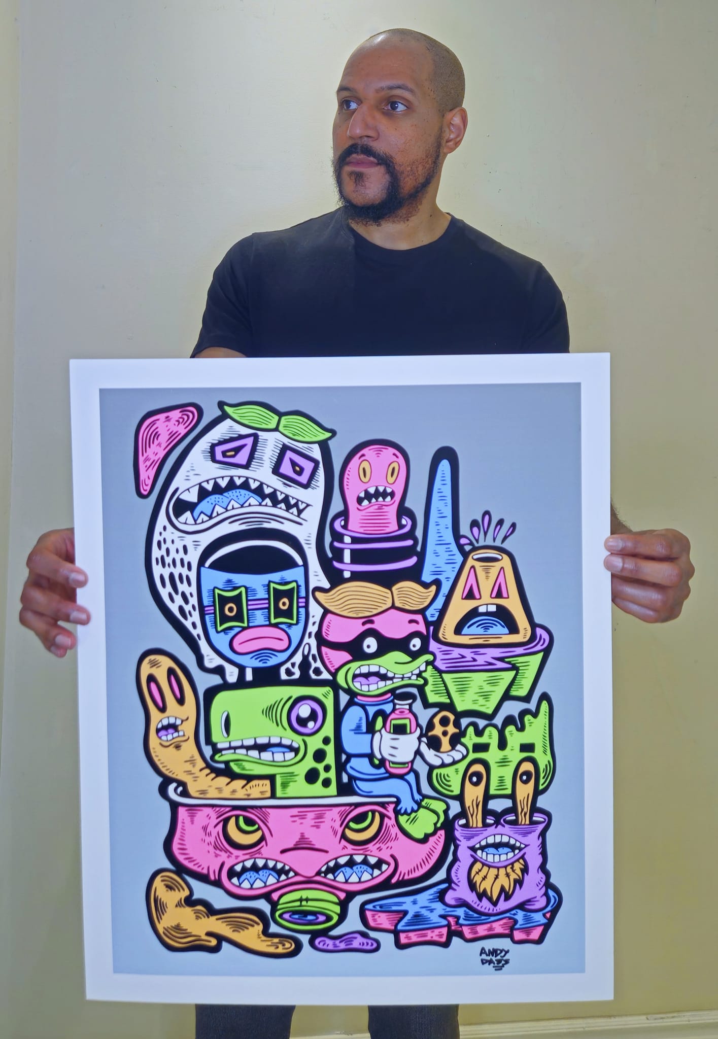 Duck Sauce “Captain Duck” artwork by the mighty POSE. Big shout