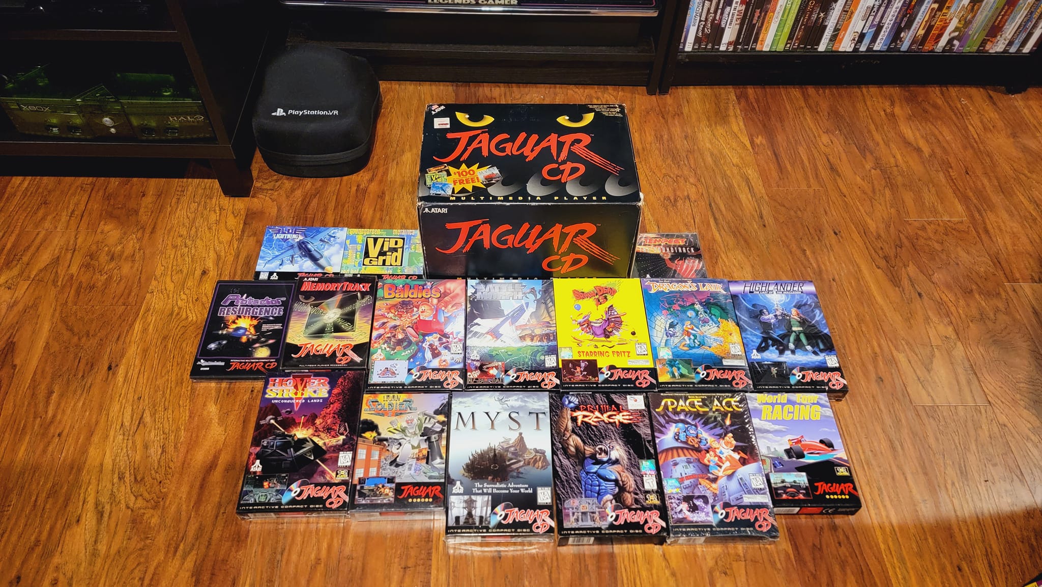 Atari Jaguar CD review: Myst performance and Blue Lightning comparison
