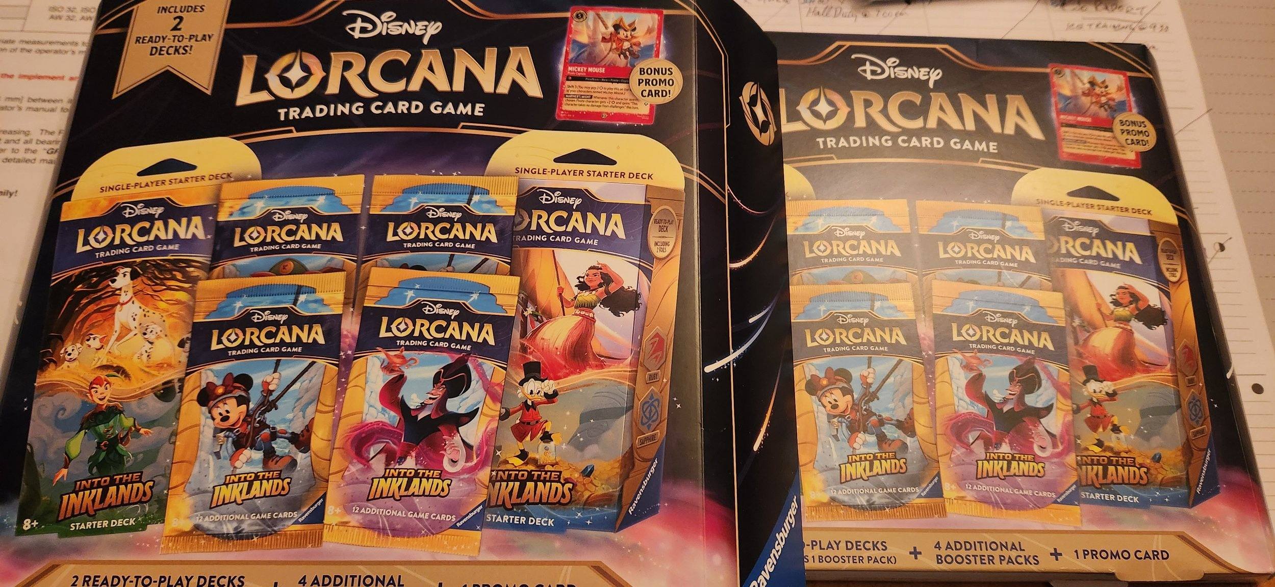 Disney Lorcana TCG cards found at Costco