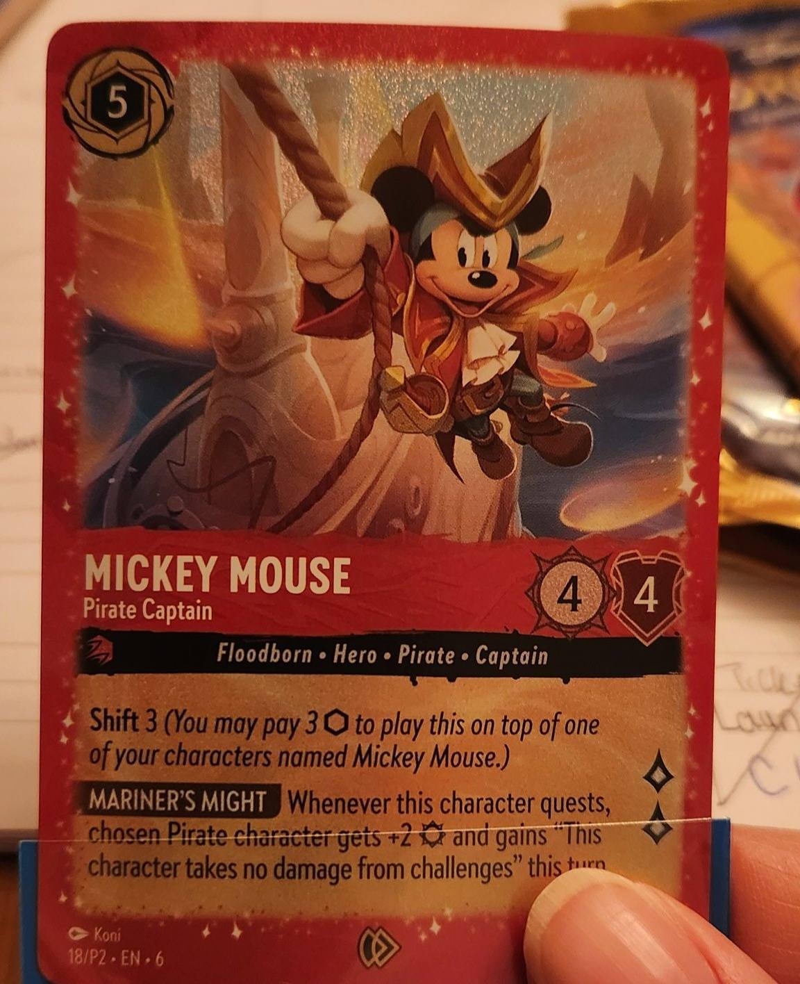 Disney Lorcana TCG cards found at Costco