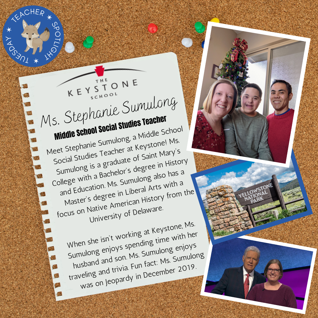 The Keystone School - Meet Ms. Stephanie Sumulong - Keystone Middle ...
