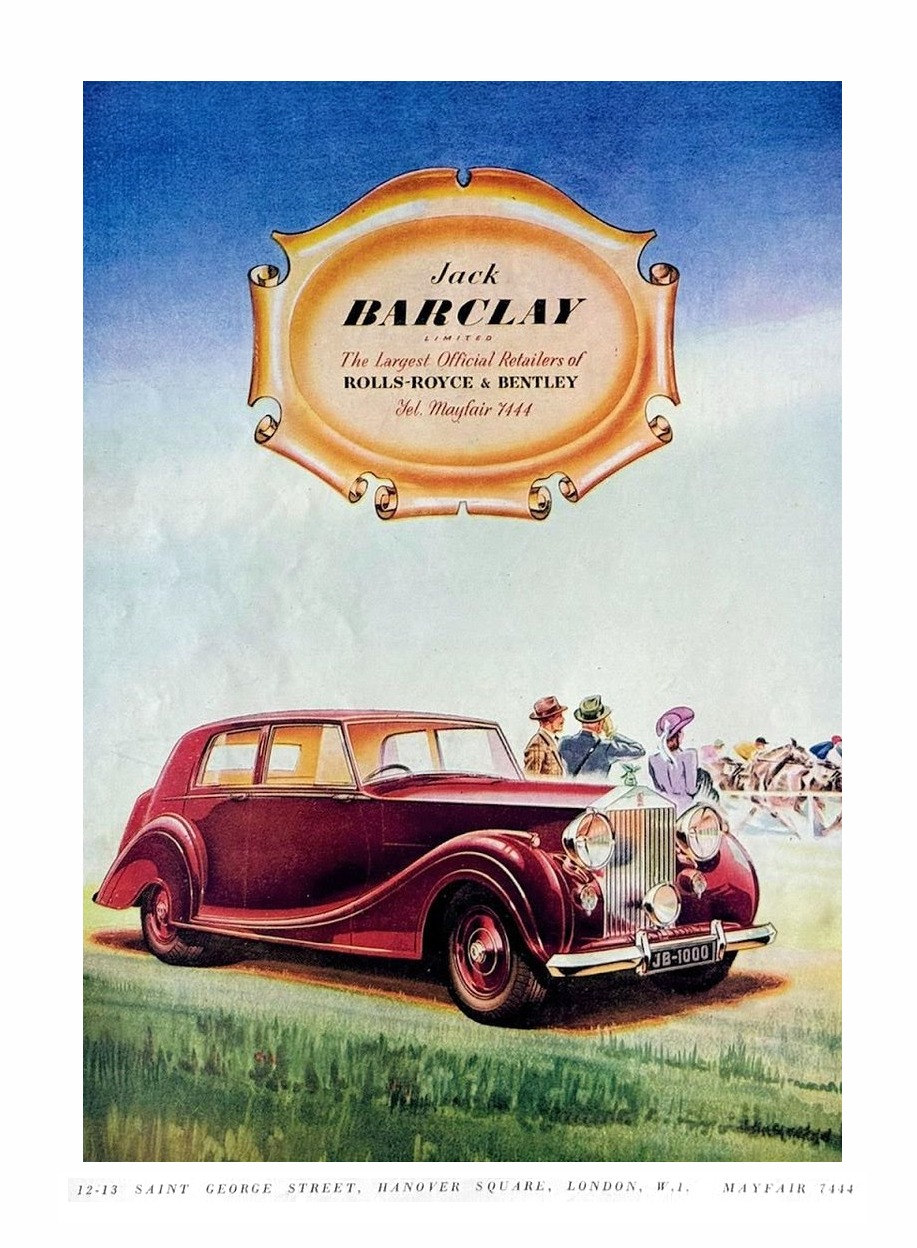 Vintage Rolls - Royce advertising sign 14x20 . As Silent as its