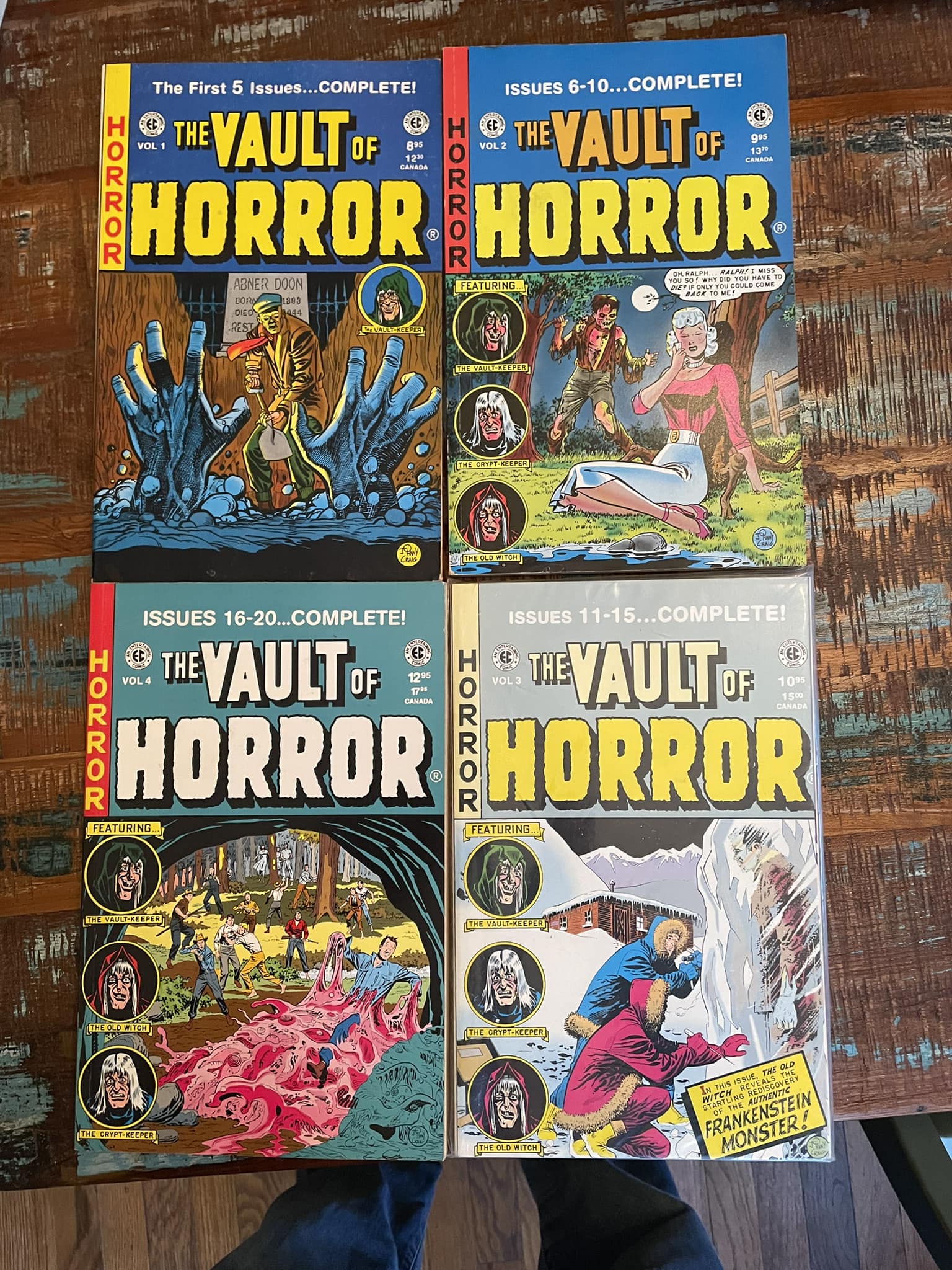 VHD manga volumes for sale, reader's guide included