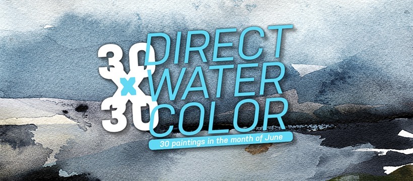 #30x30DirectWatercolor | My torrent again and again.. | Facebook