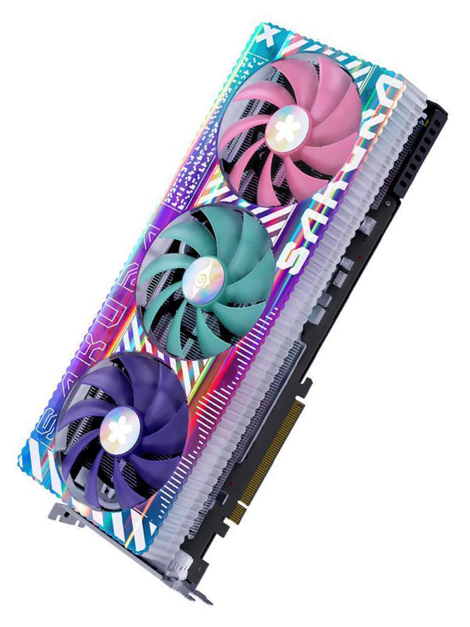 Yeston Radeon RX 6800 XT Waifu Edition (Sakura Hitomi) Image