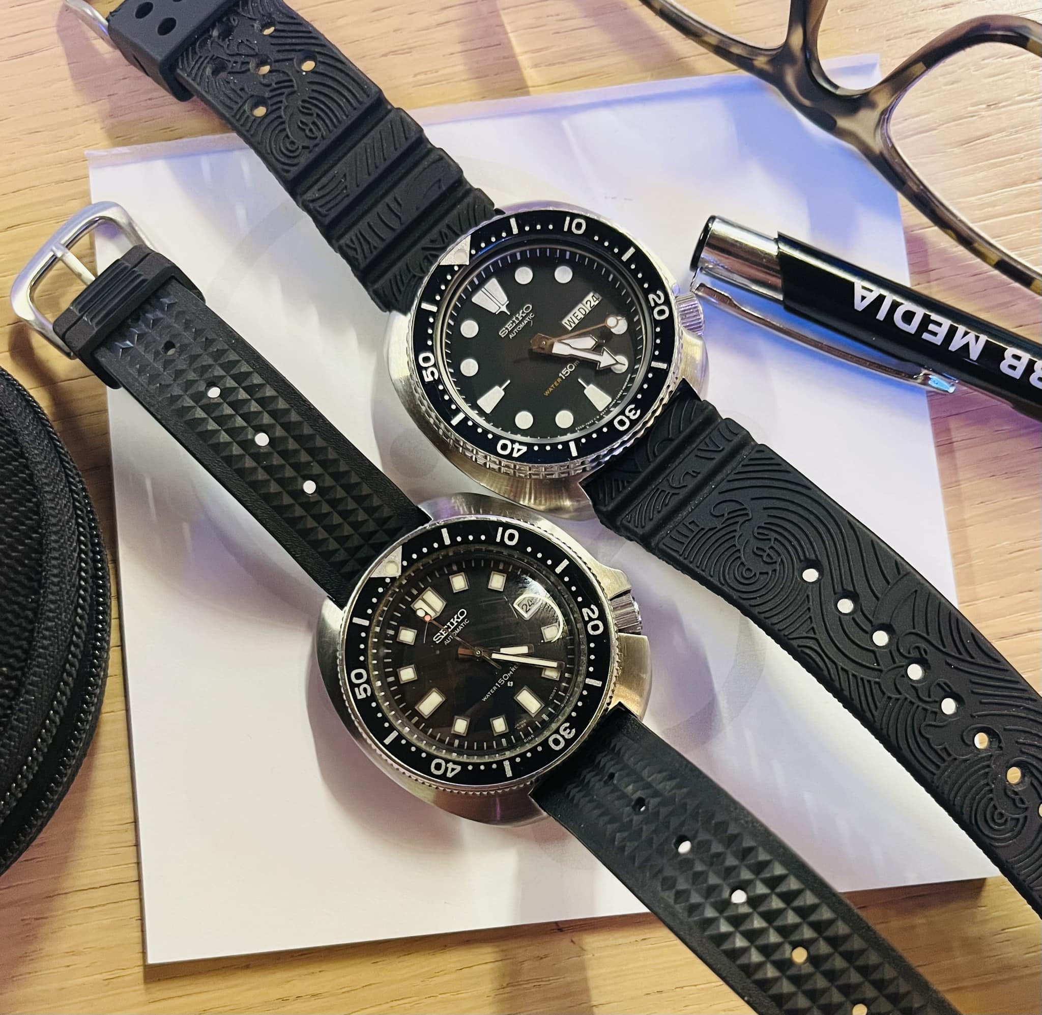 Seiko 6105 and 6309 vintage divers