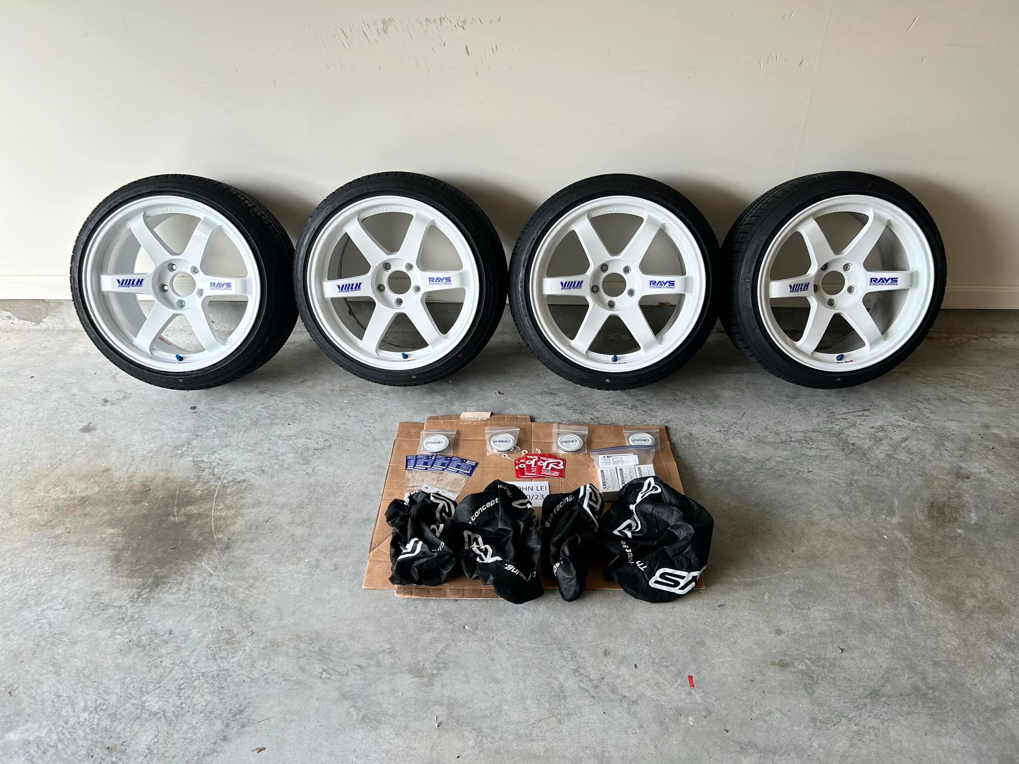 Rays Volk Racing LE37K Made in Japan ?? 17 x 7.5J +30 17 x 8.5J 