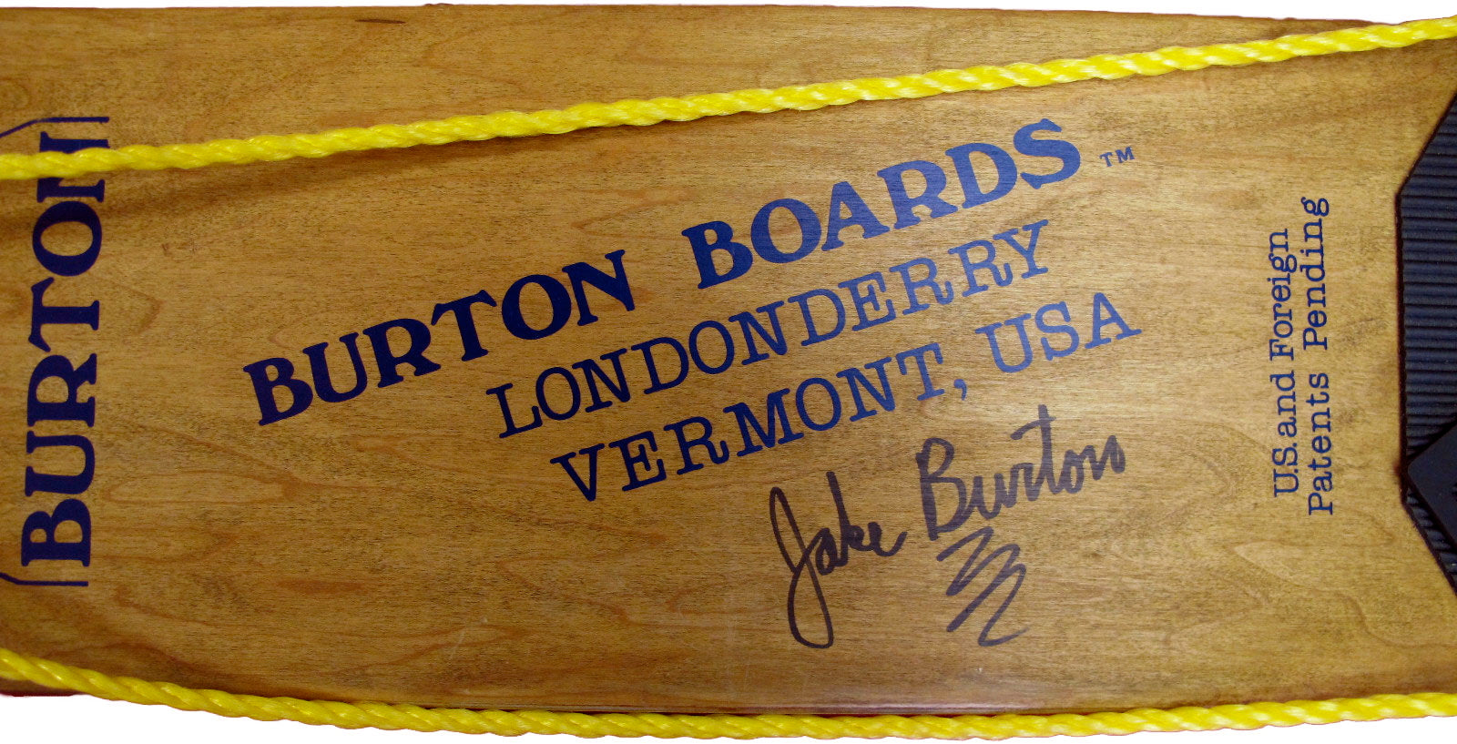burton londonderry snowboard 1979 Vintage Backhill BBI Burton Snowboards tribute display in