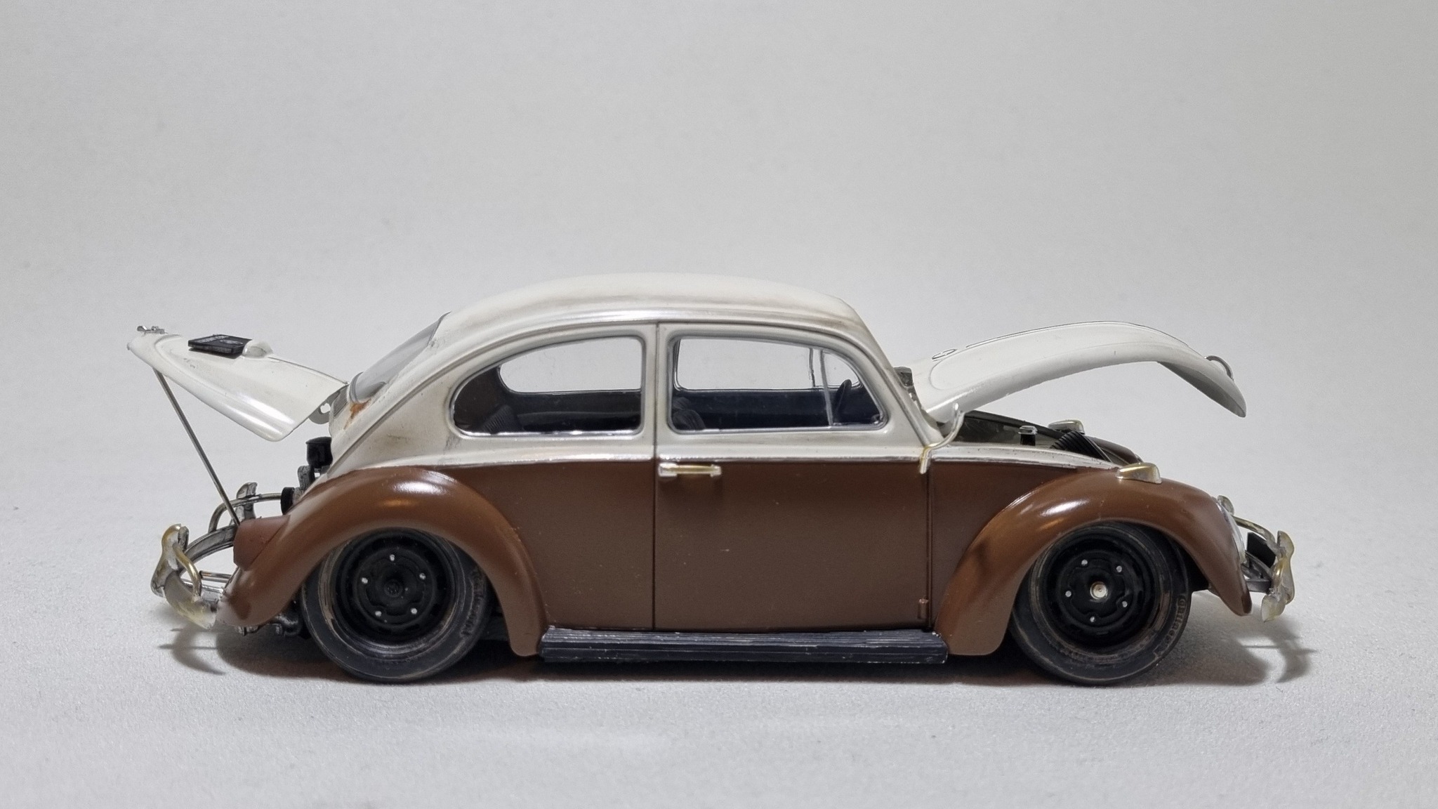 Tamiya 1966 VW Beetle model, a nostalgic reminder of my 1959 Beetle