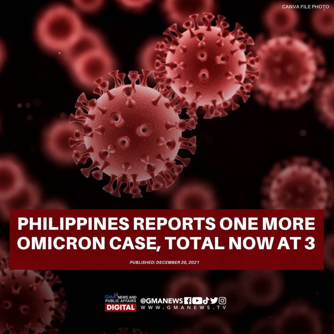 GMA News - The Philippines has reported one more case of...